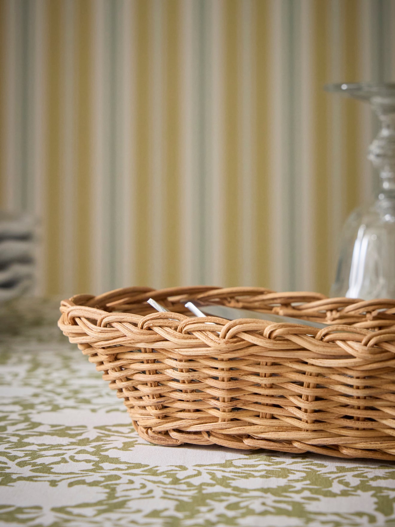 Wicker table basket - Small