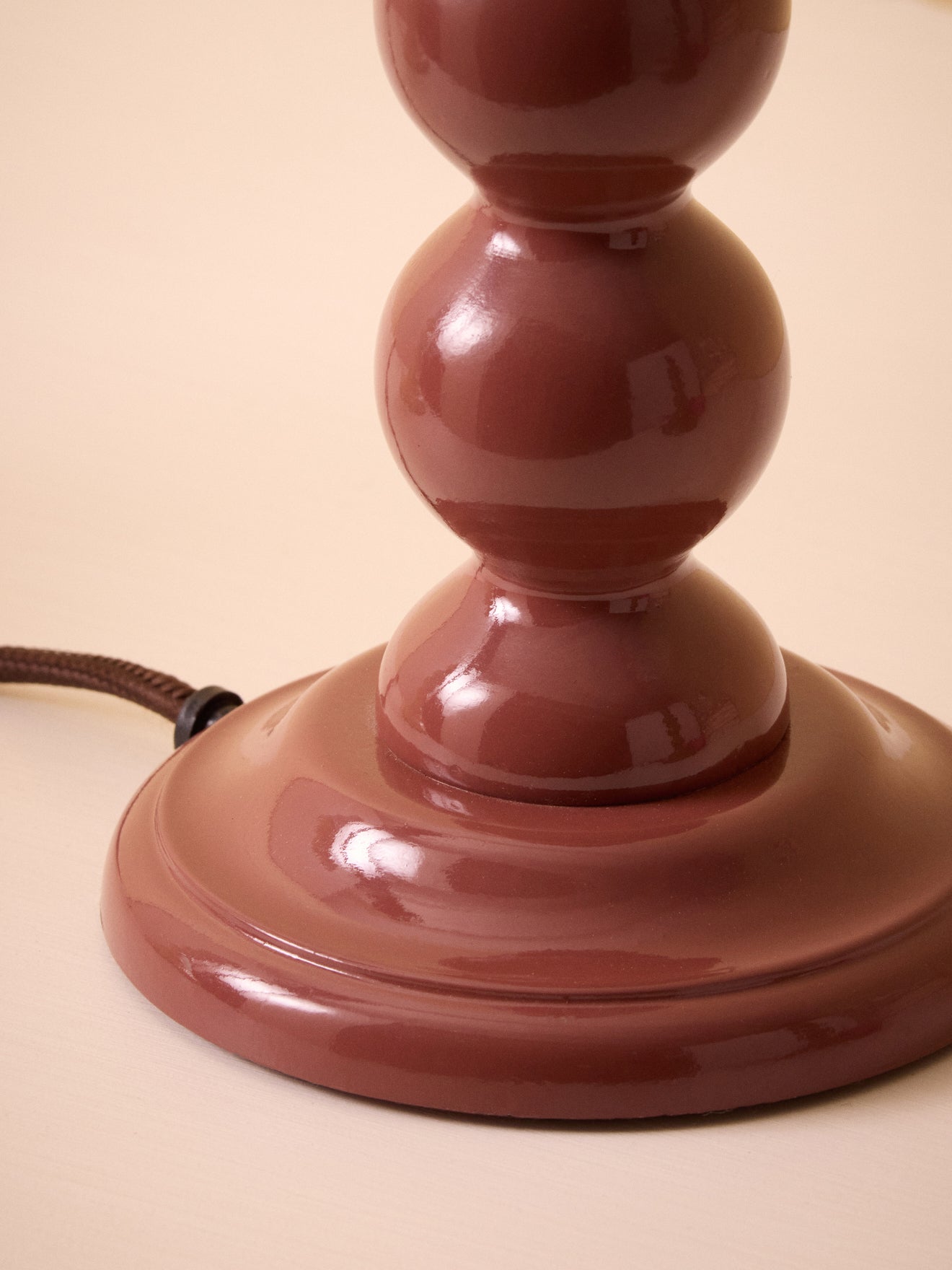 Small Bertille wooden lamp base