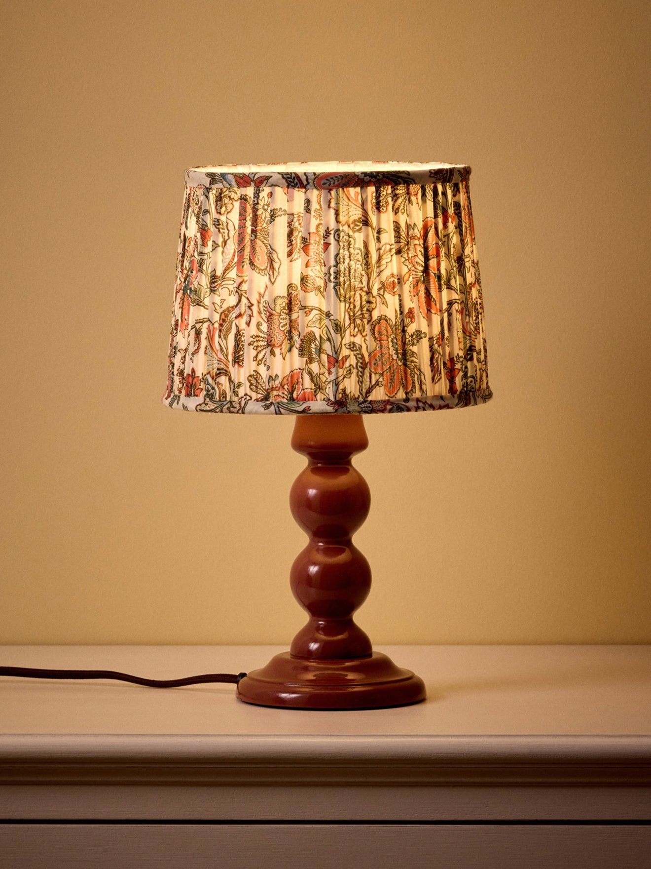 Small Bertille wooden lamp base