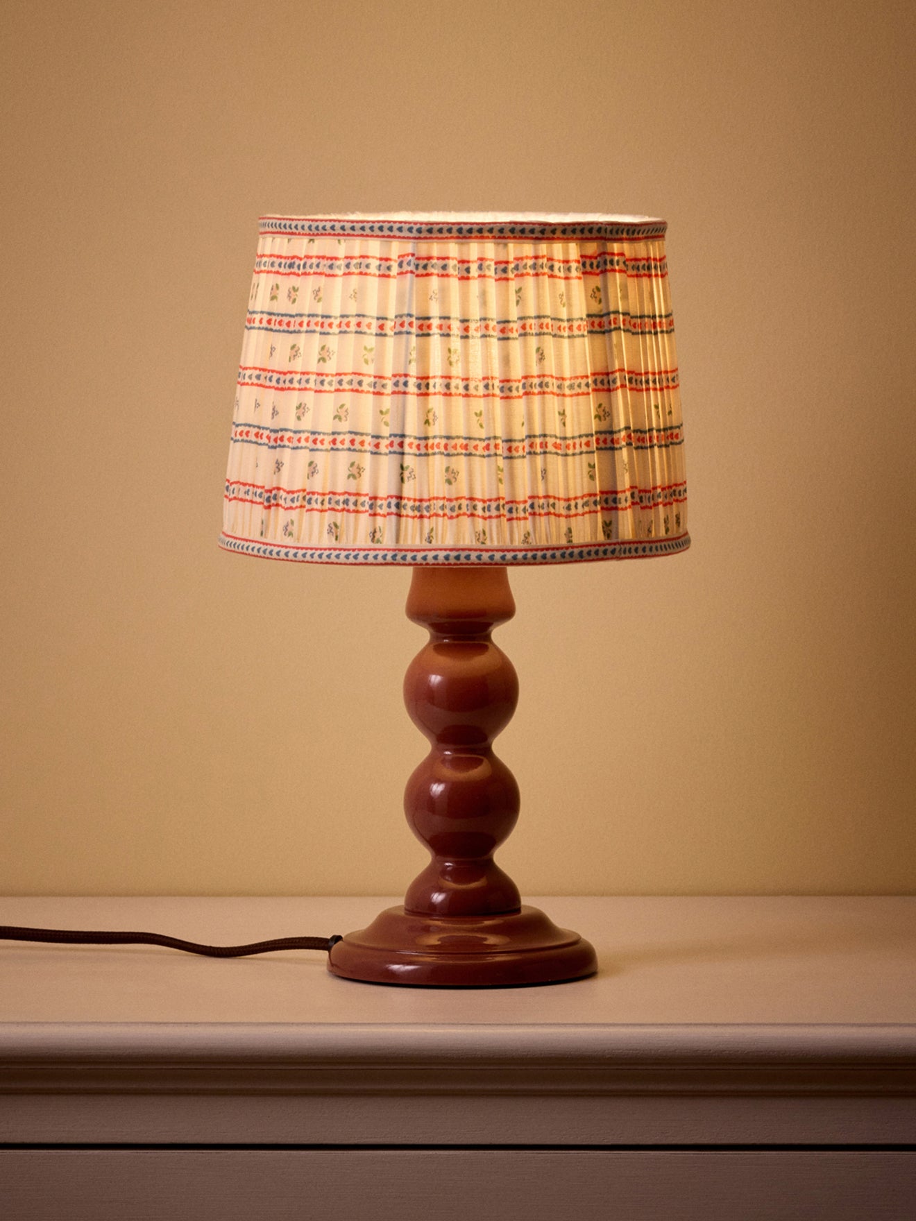Small Bertille wooden lamp base