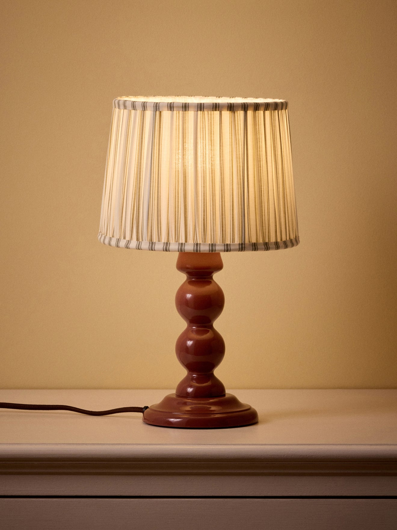 Small Bertille wooden lamp base