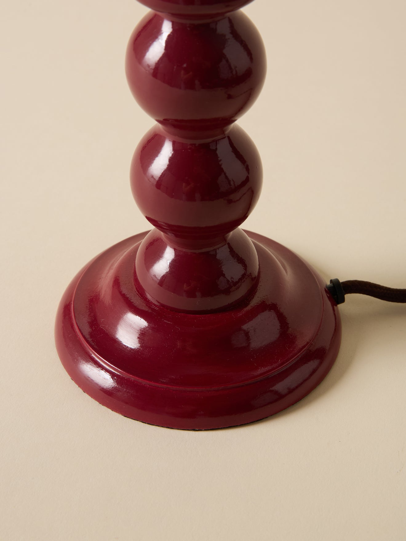 Small Bertille wooden lamp base