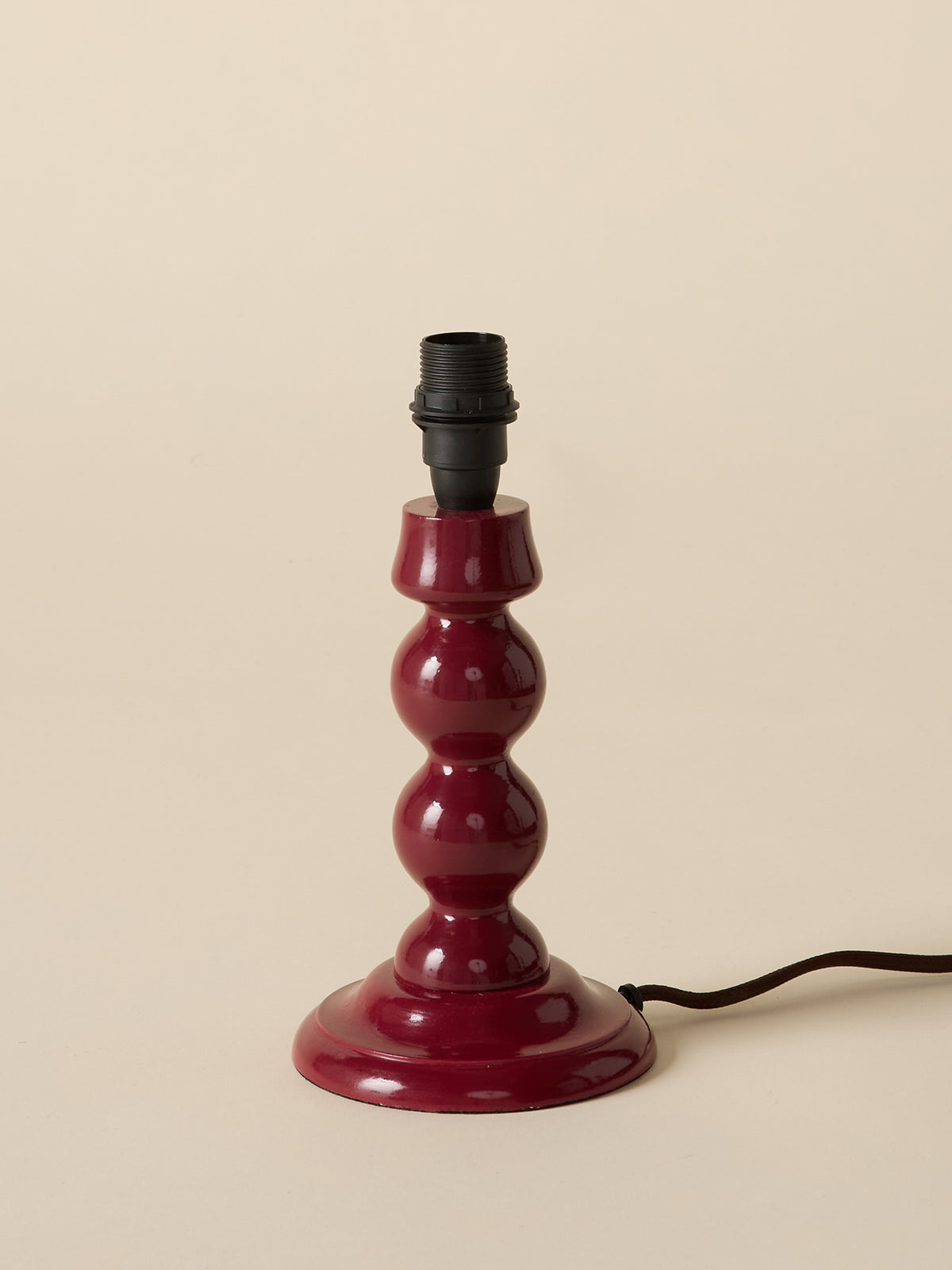 Small Bertille wooden lamp base
