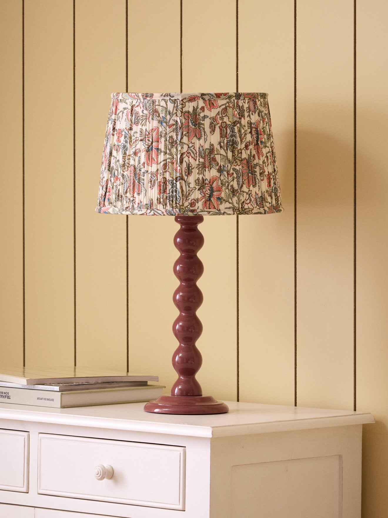 Medium Bertille wooden lamp base
