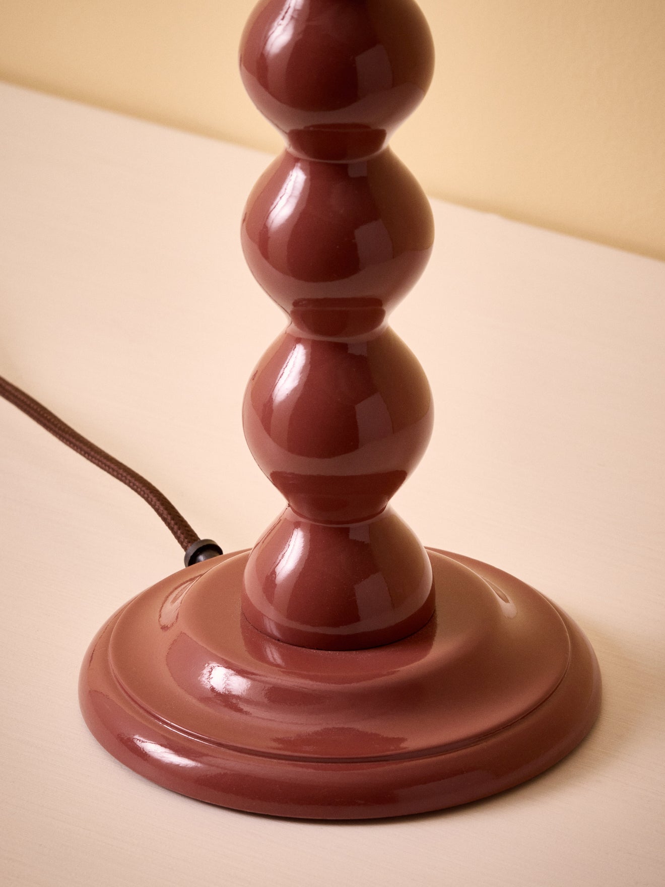 Medium Bertille wooden lamp base