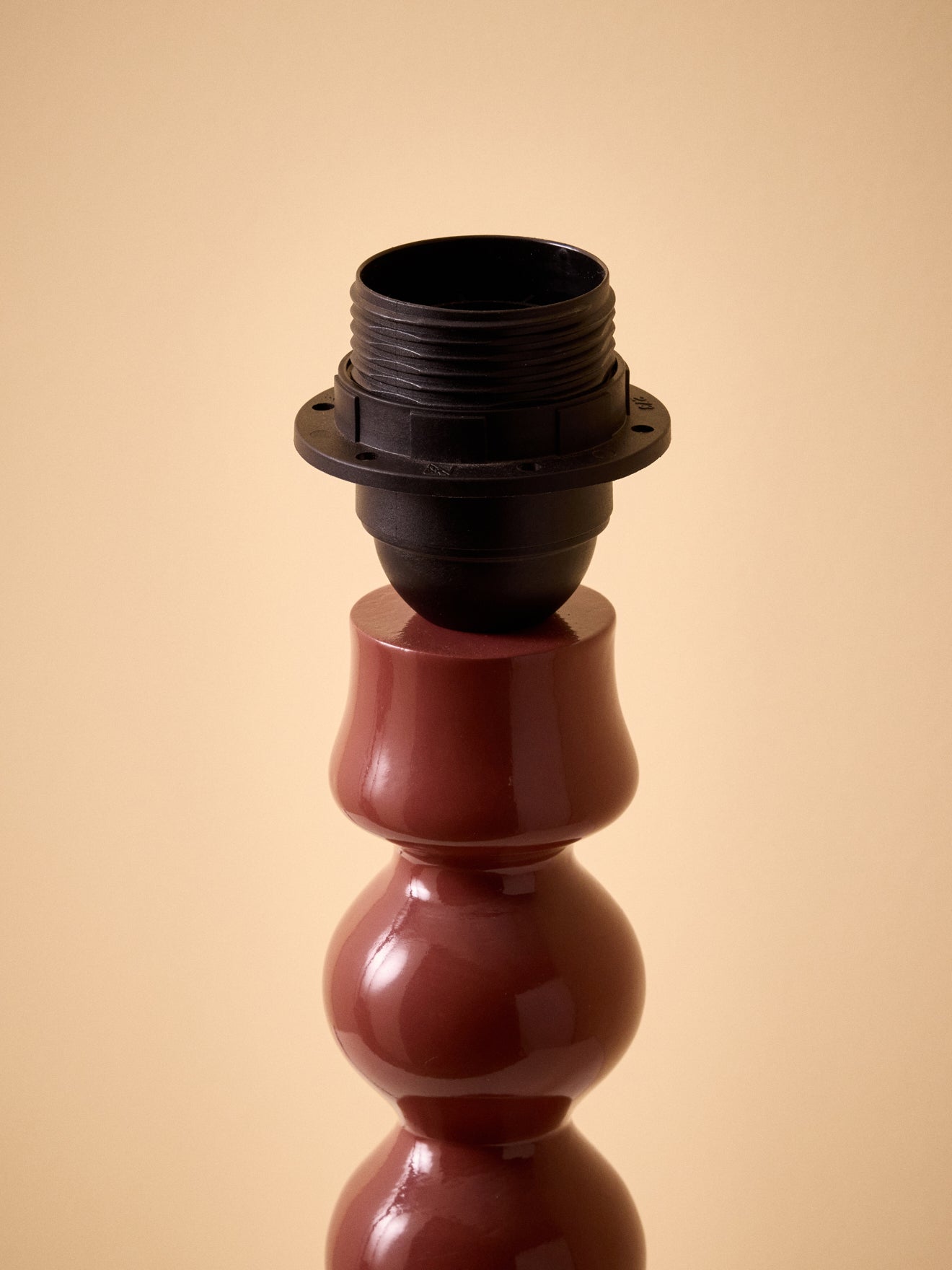 Medium Bertille wooden lamp base