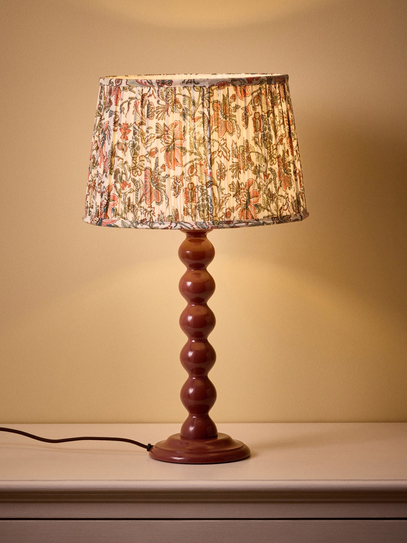 Medium Bertille wooden lamp base