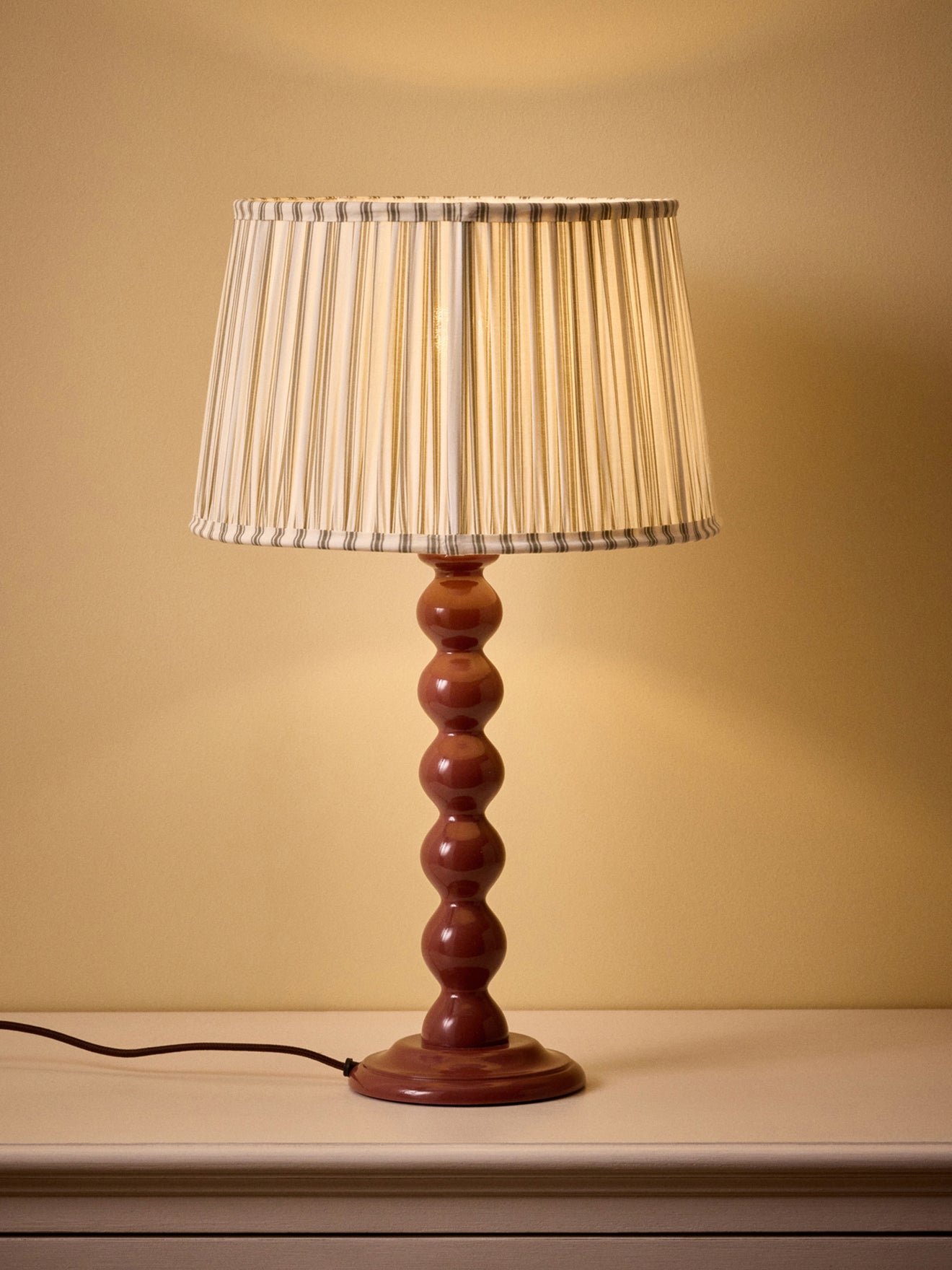 Medium Bertille wooden lamp base