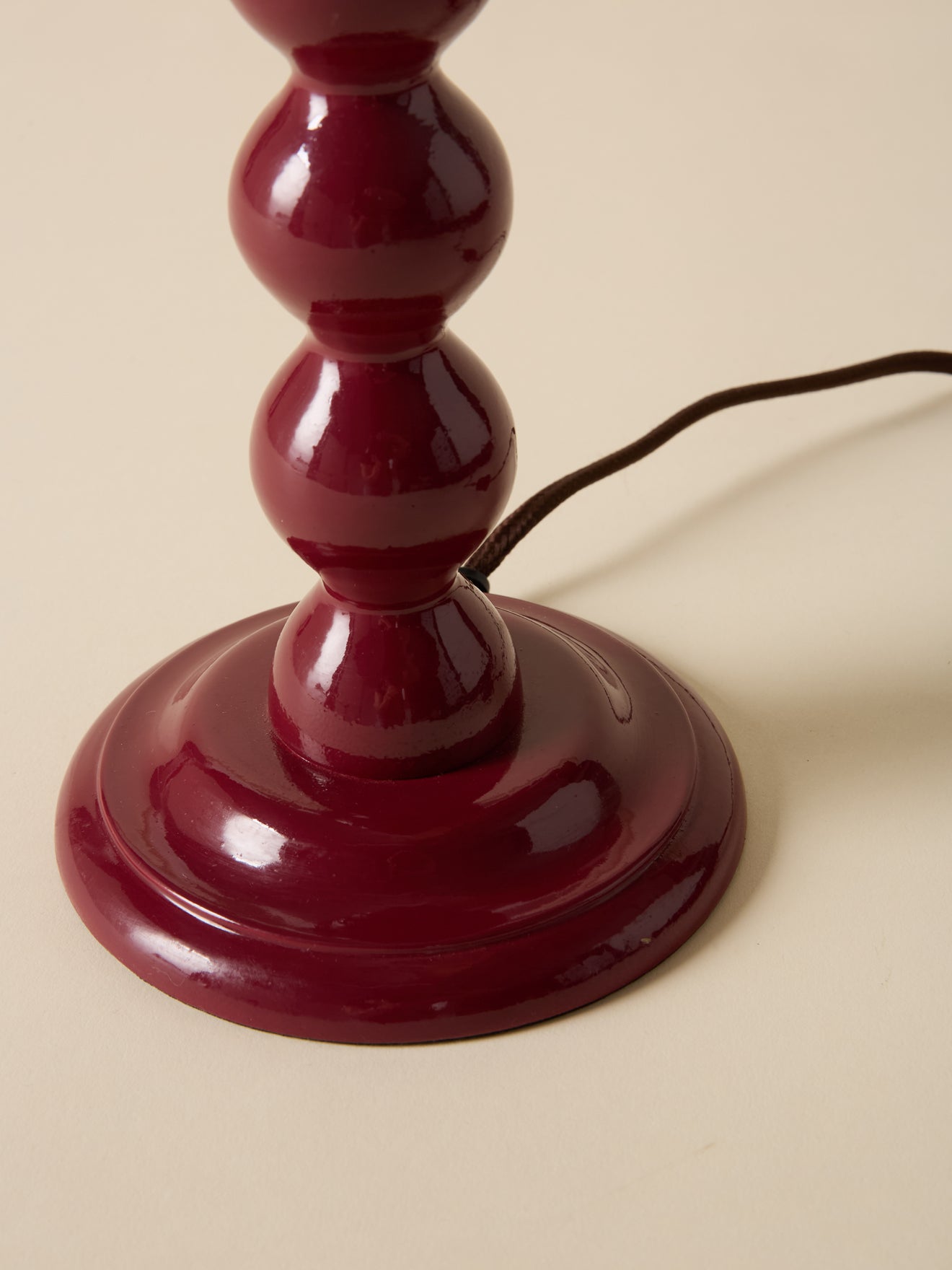Medium Bertille wooden lamp base
