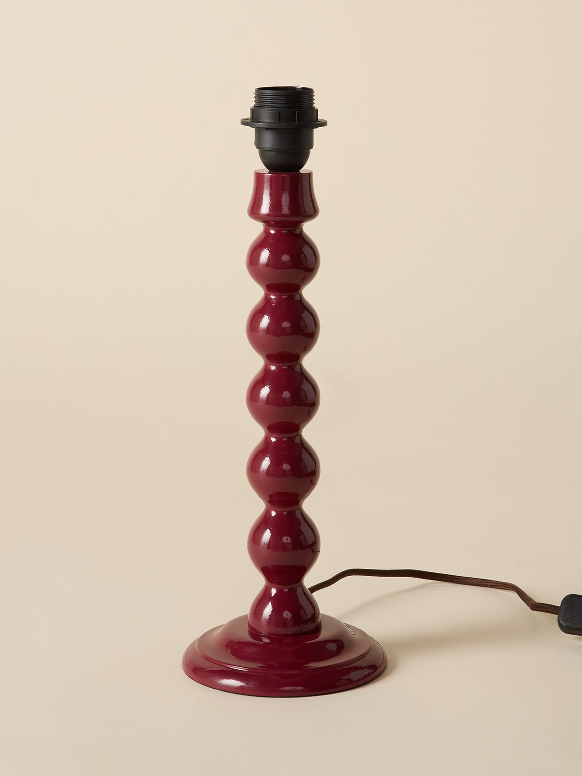 Medium Bertille wooden lamp base