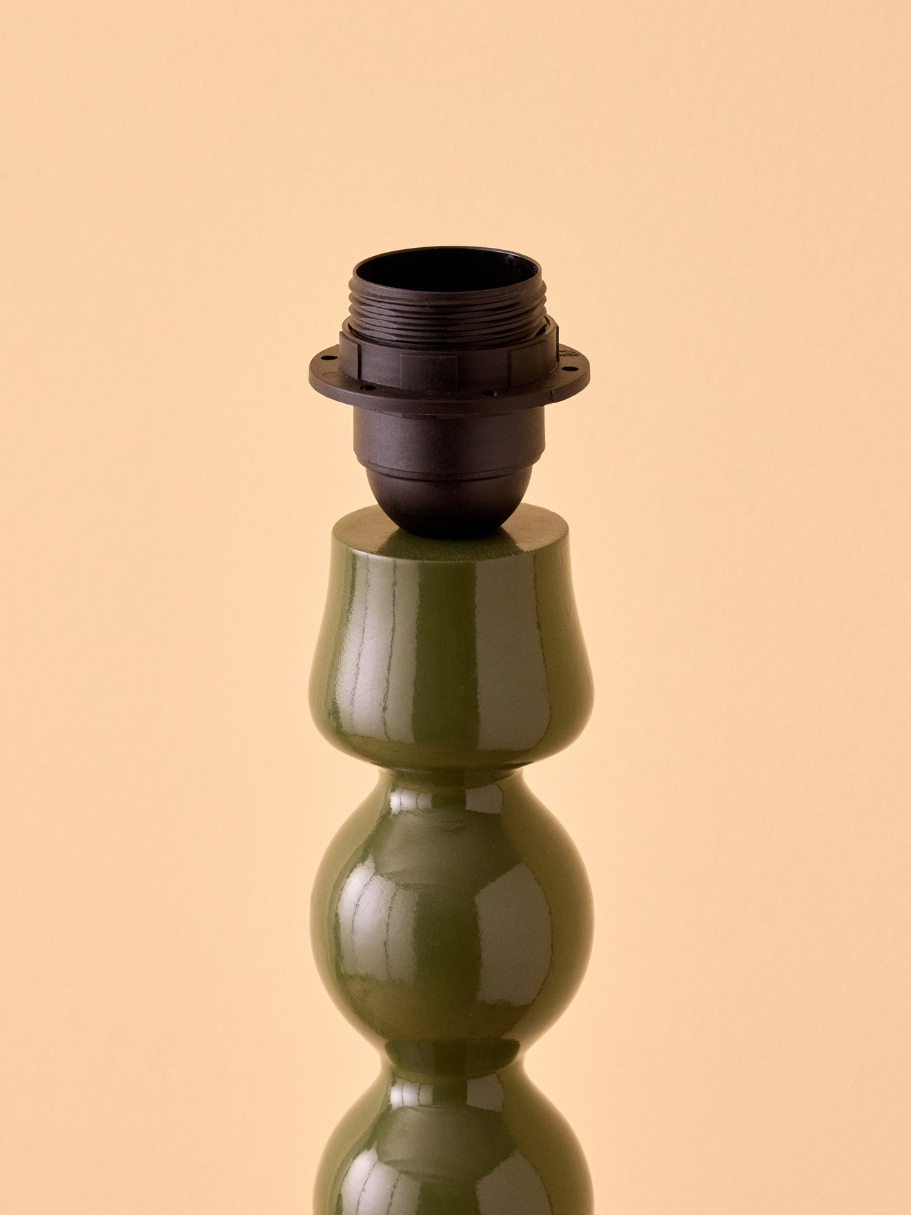 Large Bertille wooden lamp base