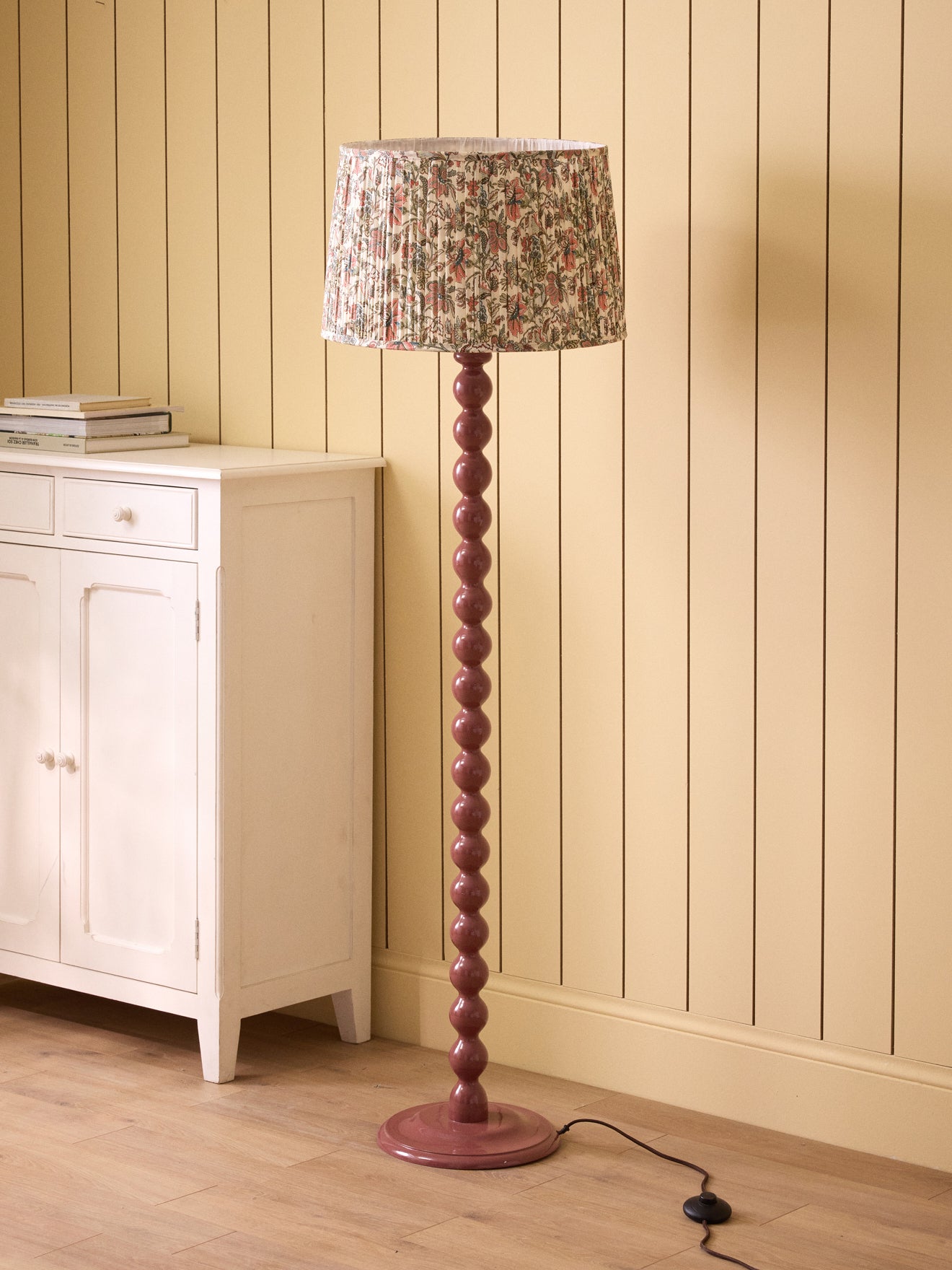 Large Bertille wooden lamp base