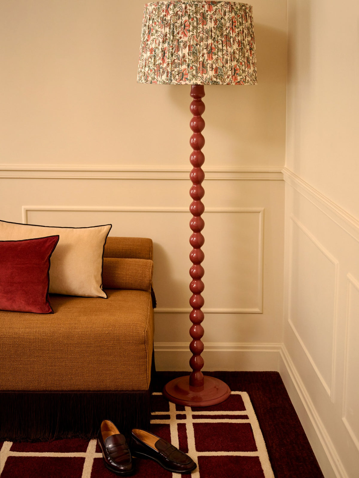 Pied de lampe en bois Bertille - Grand Modèle