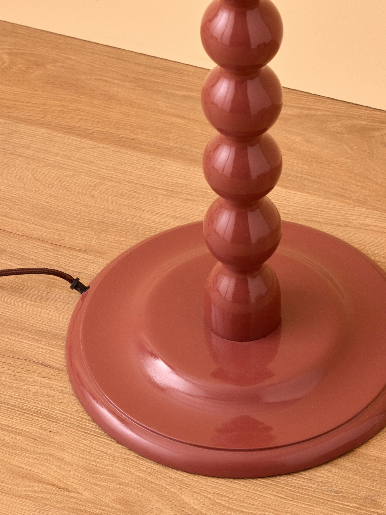 Large Bertille wooden lamp base