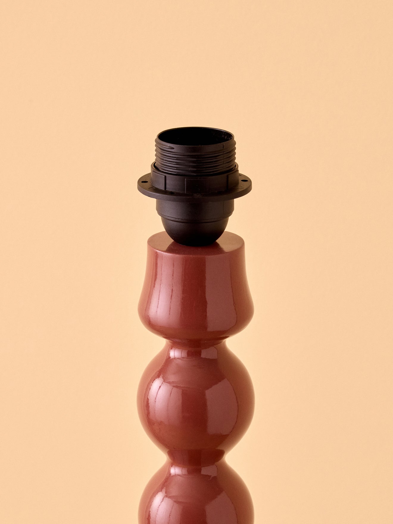 Large Bertille wooden lamp base