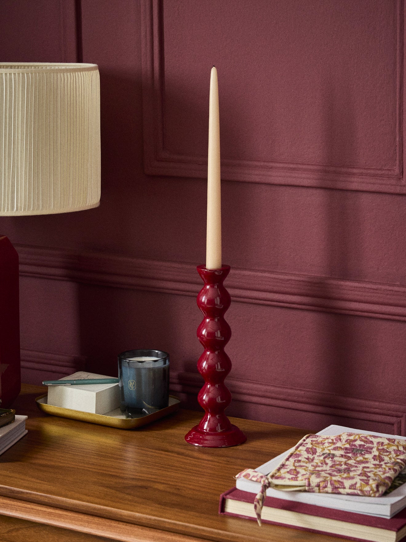 Bougeoir boules Emma - grand modèle