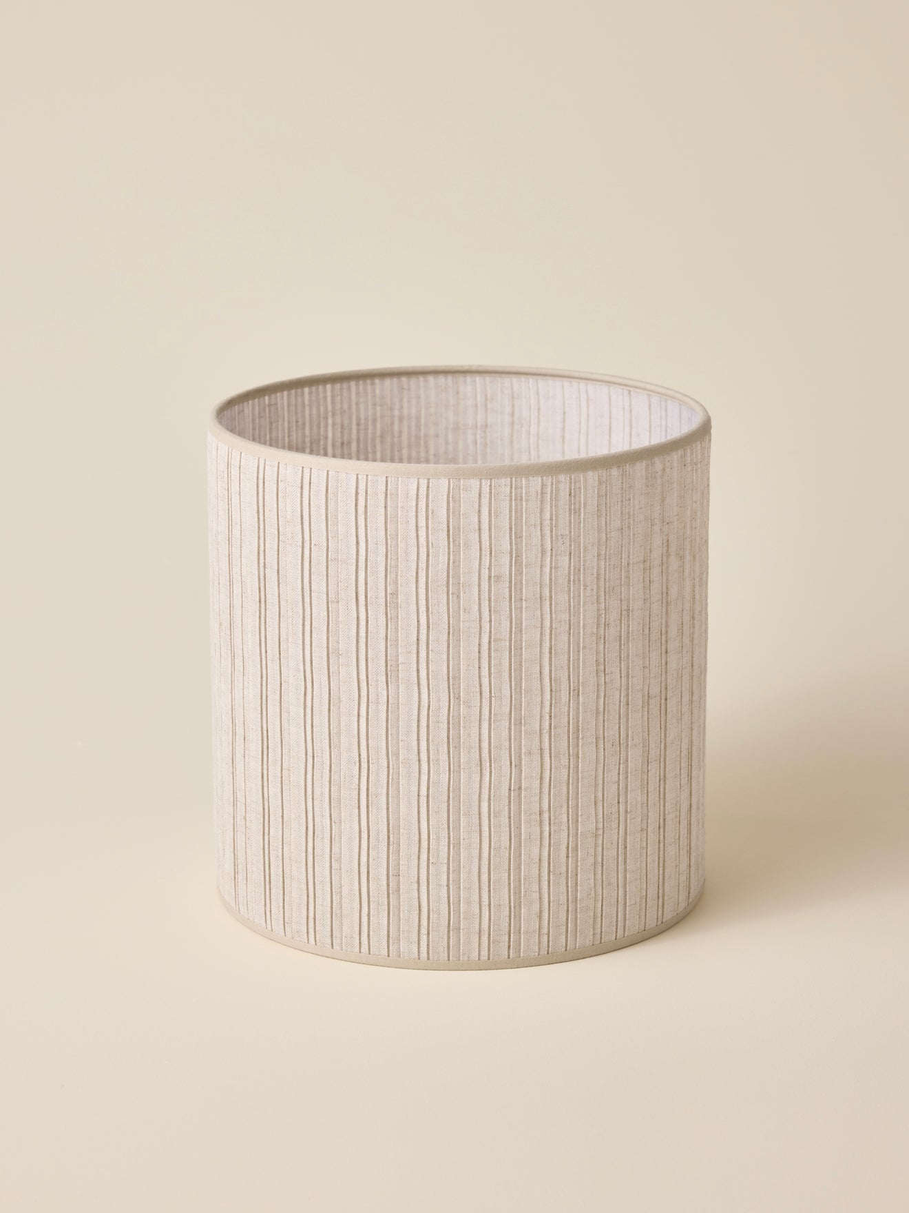 Pleated linen lampshade - Small