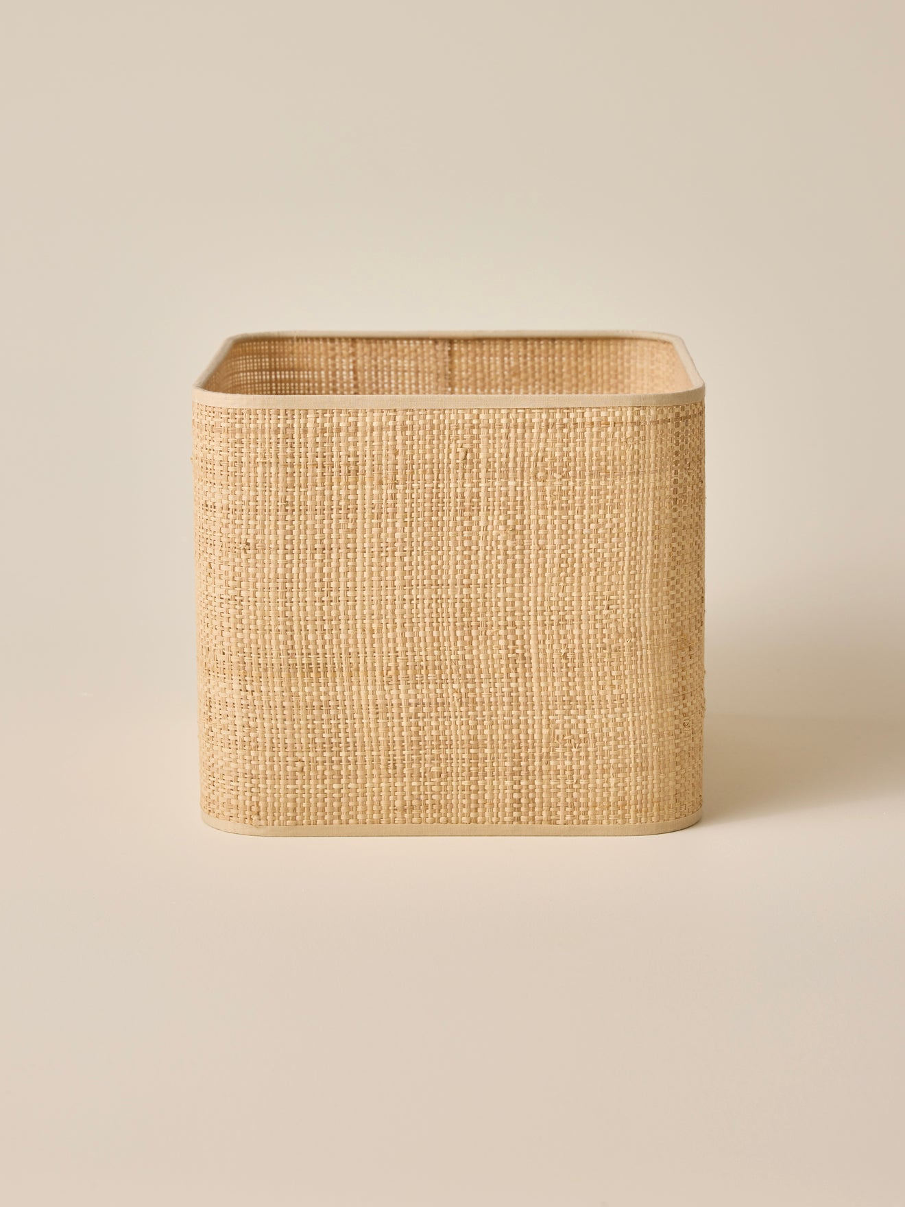 Small raphia lampshade