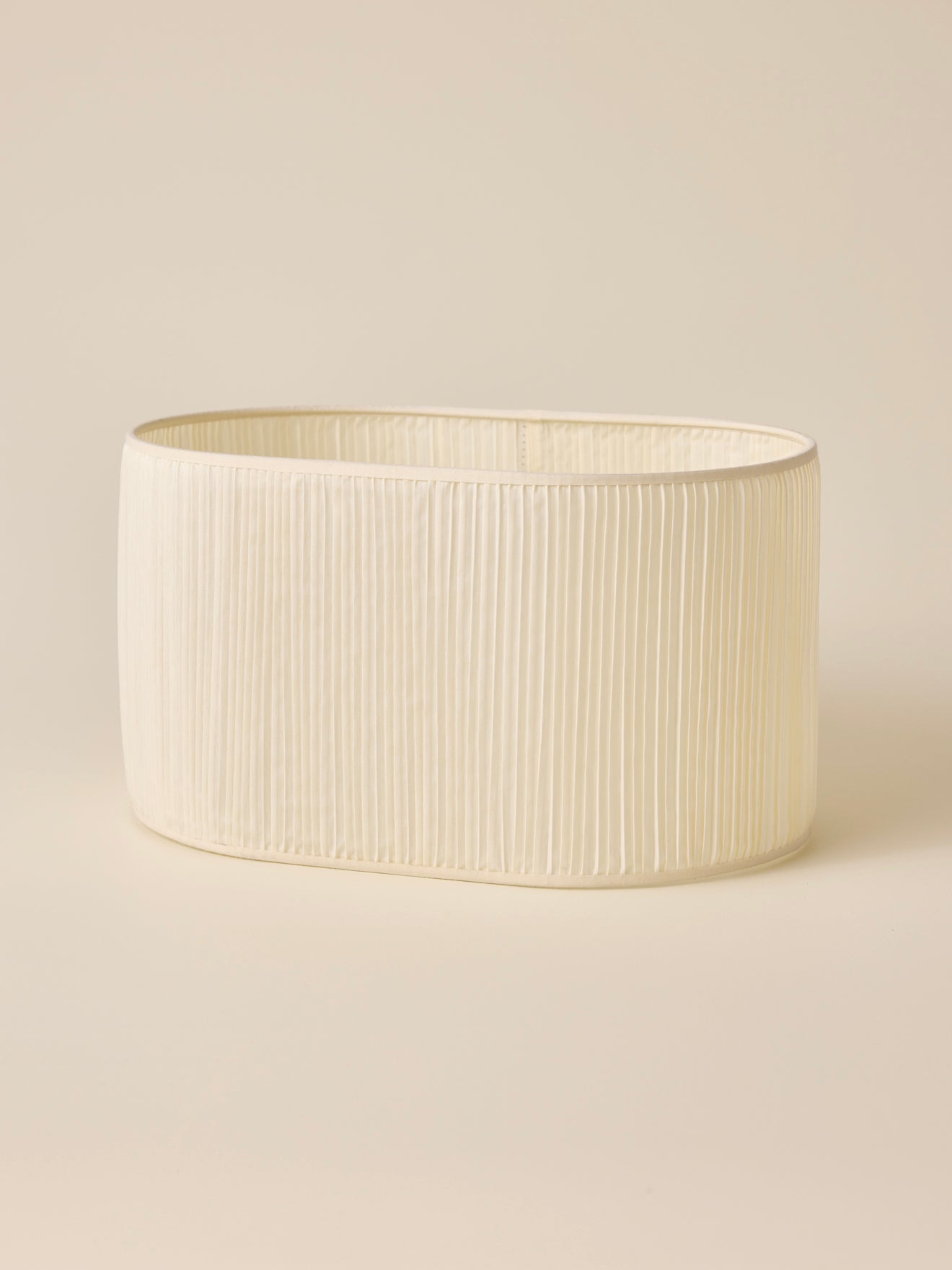 Abat-jour ovale plissé - grand modèle Victoire