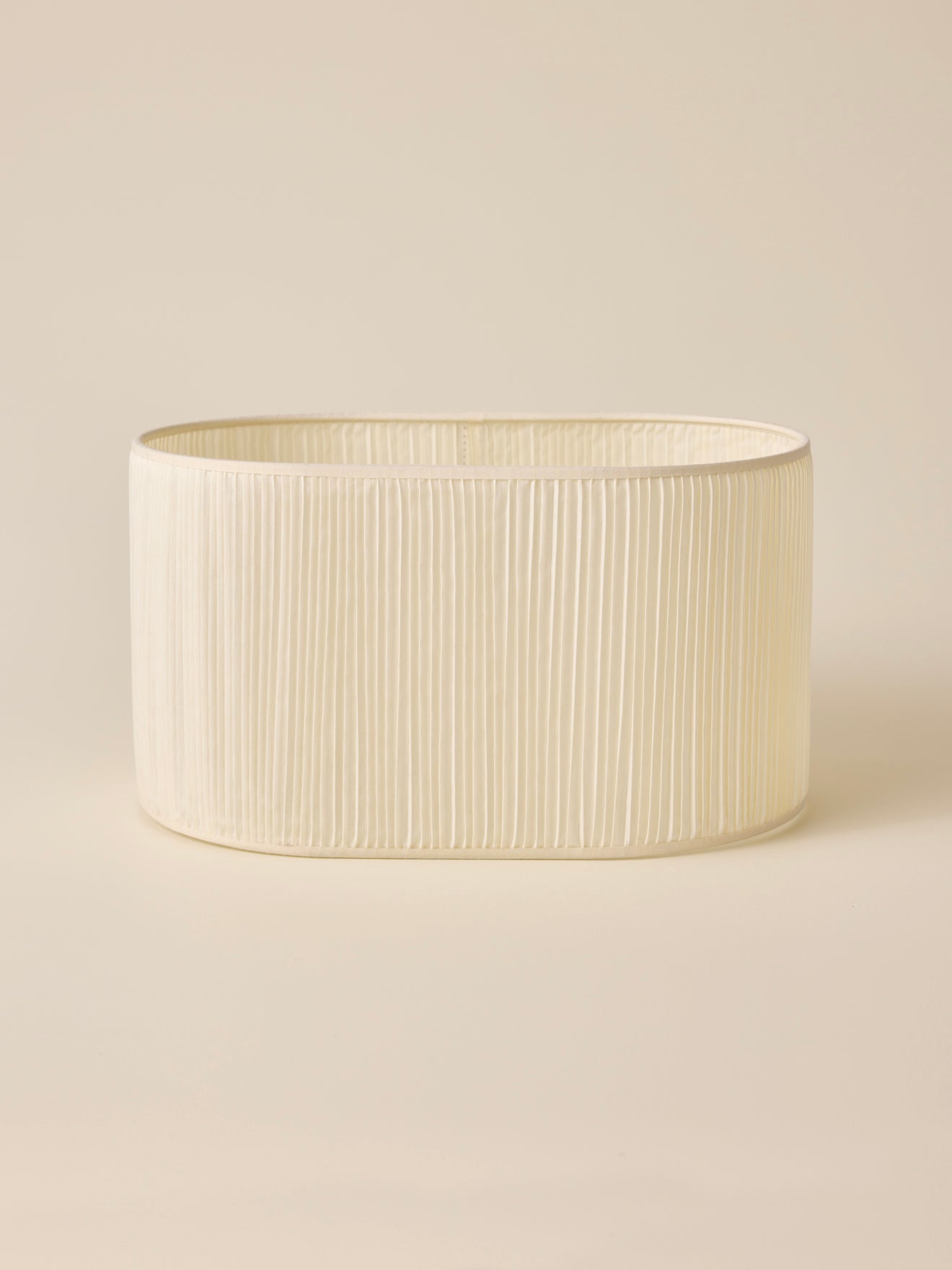 Oval pleated lampshade - Large