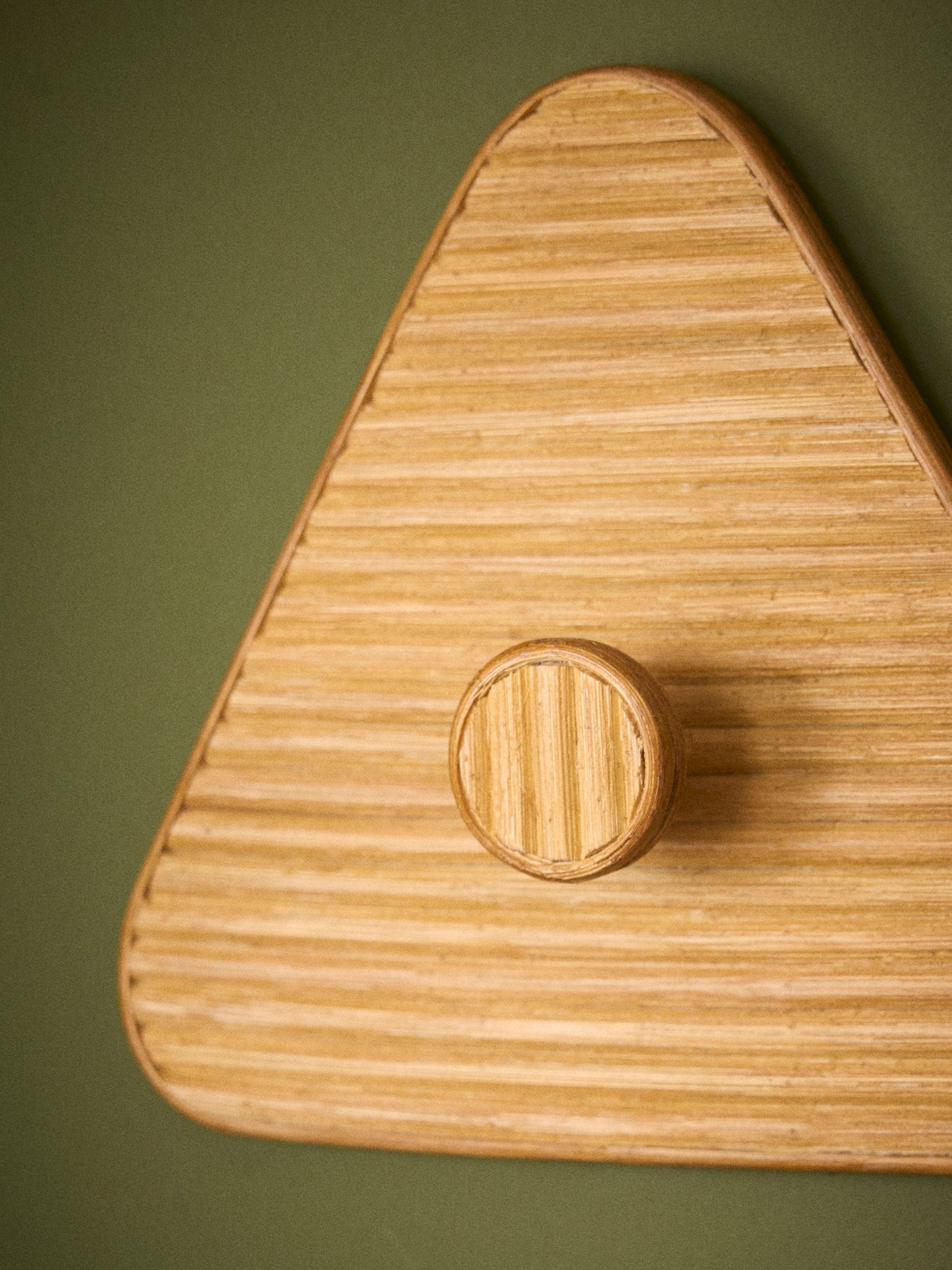 Celeste wicker coat hook