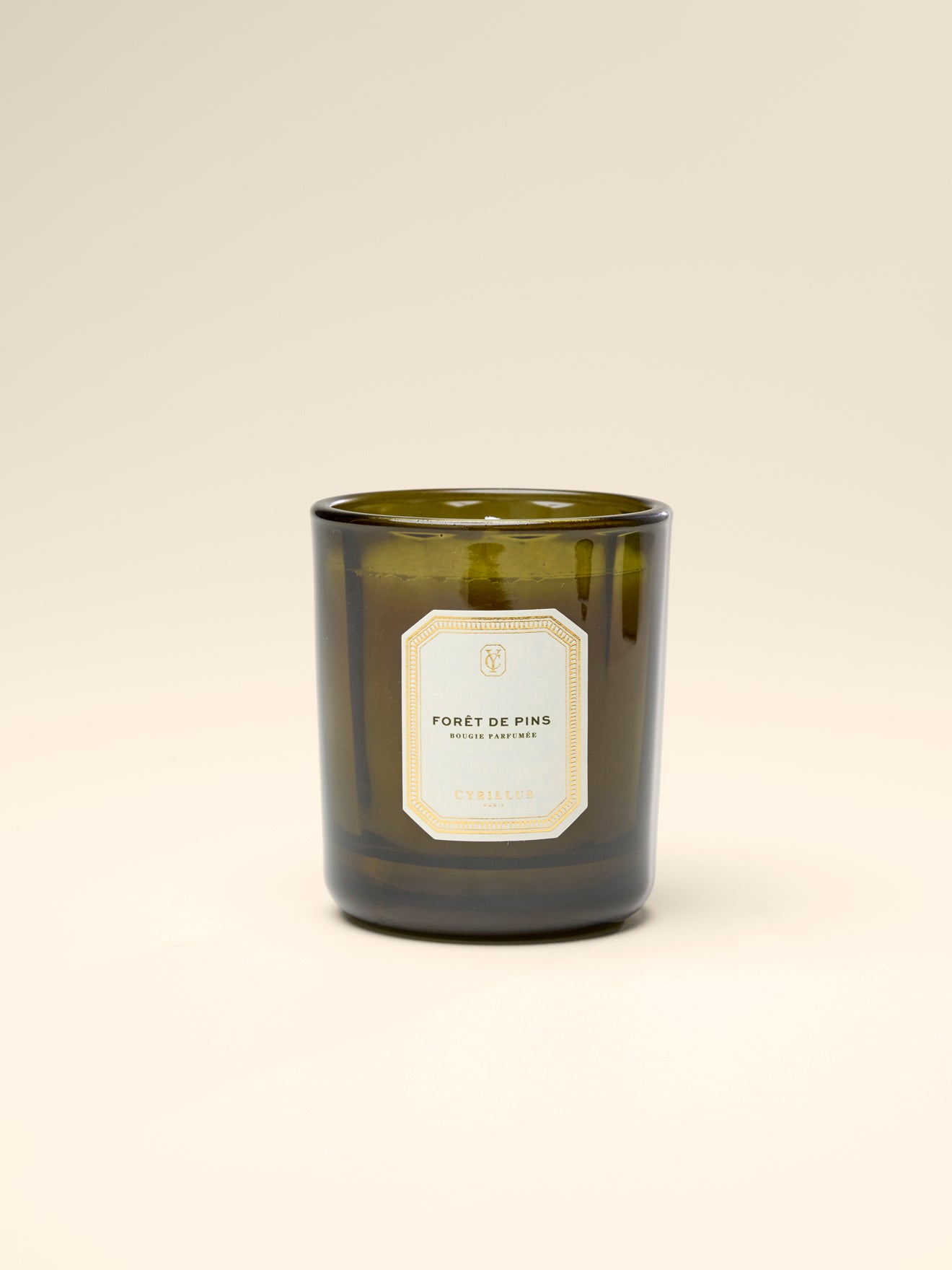 Bougie de Noël - Forêt de pins