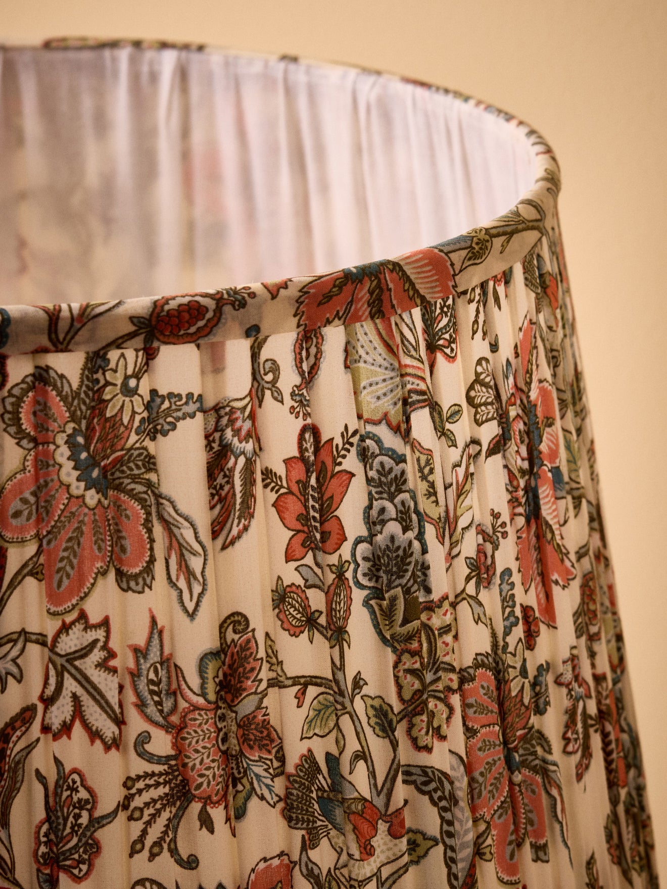 Abat-jour plissé - Moyen modèle imprimé Perse