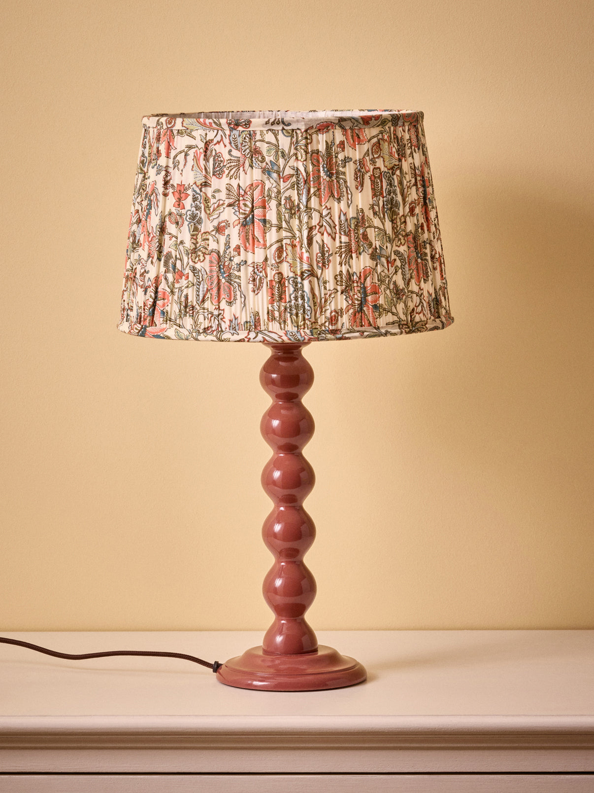 Abat-jour plissé - Moyen modèle imprimé Perse