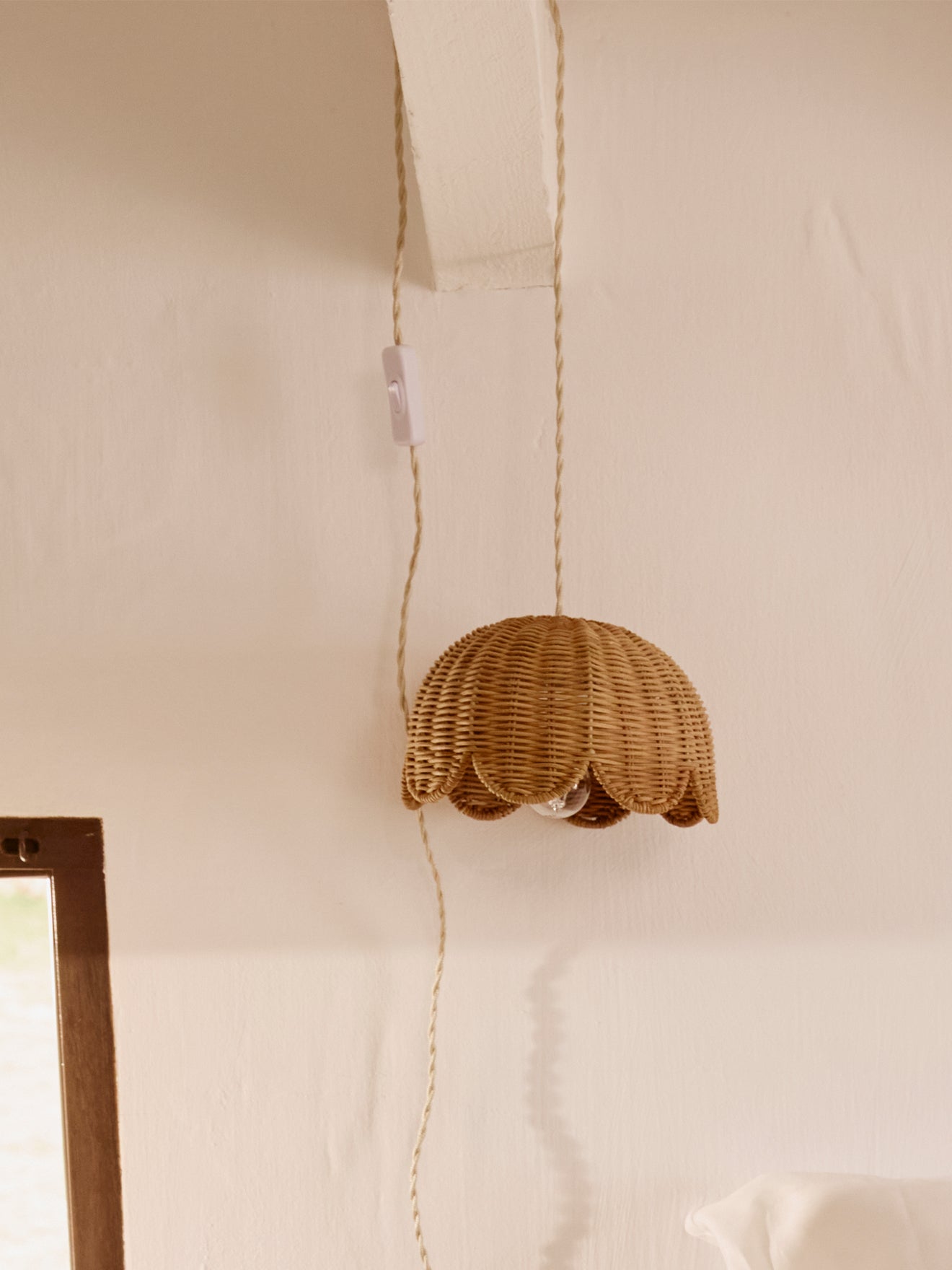 Baladeuse en rotin