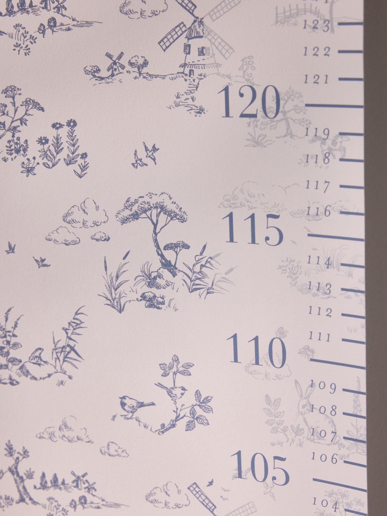 Toise esprit Toile de Jouy - Cyrillus X Cotton Bird