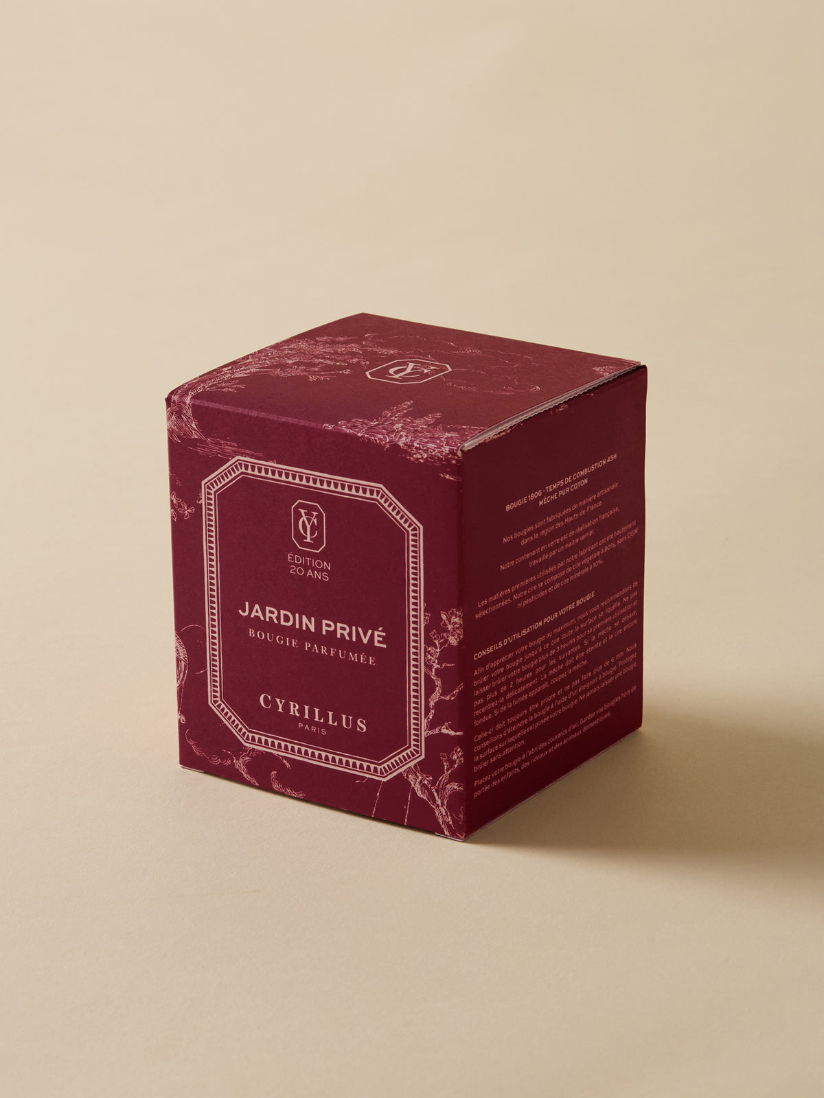 Jardin Privé candle - MARQUISE BIRTHDAY COLLECTION