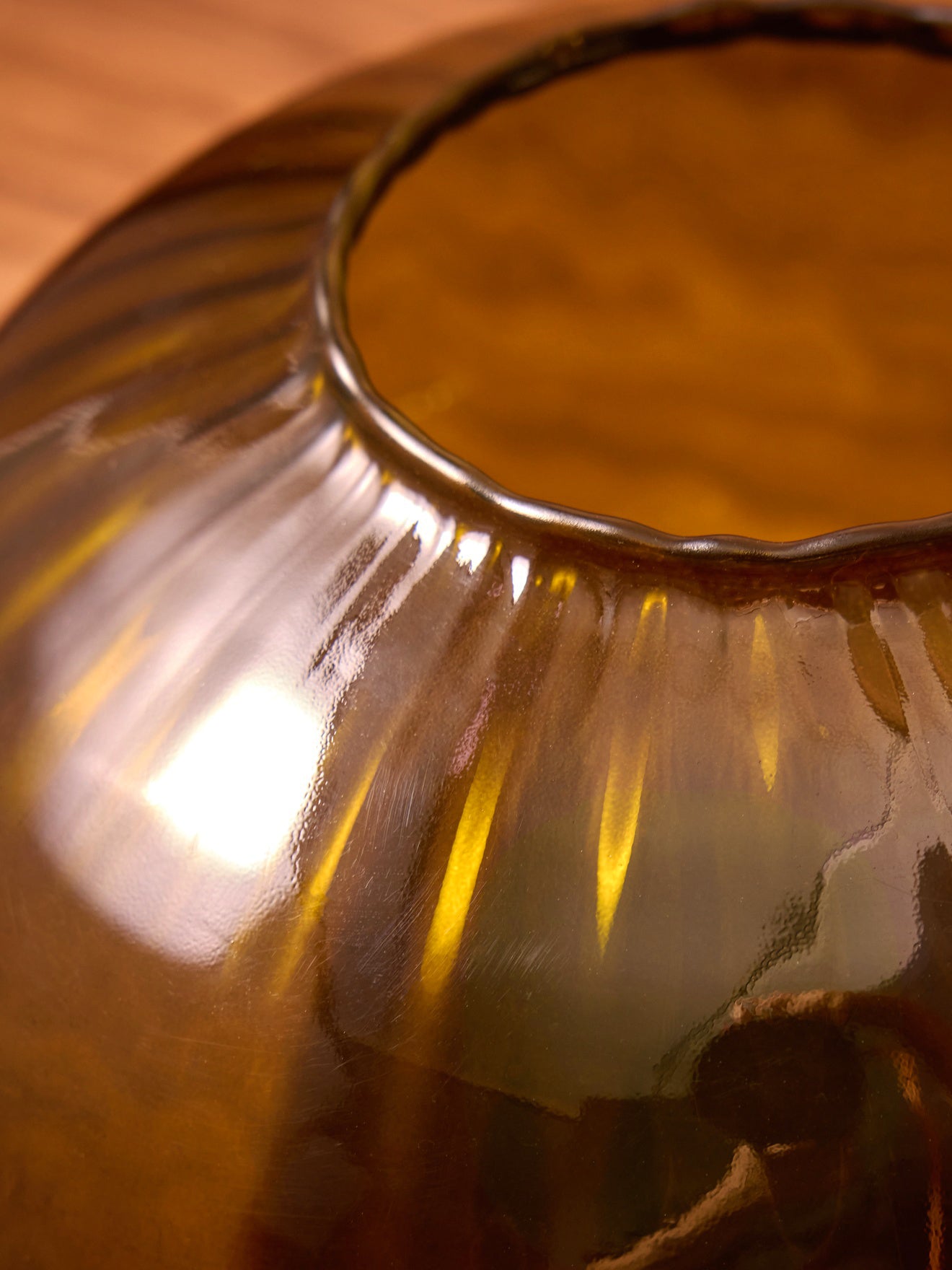 Martin glass vase