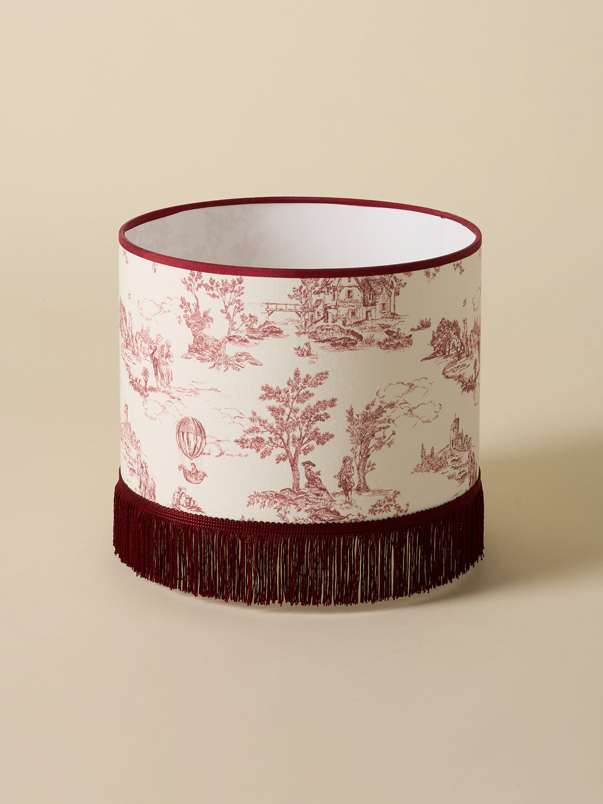 Medium fringed lampshade - The Marquise Anniversary Collection