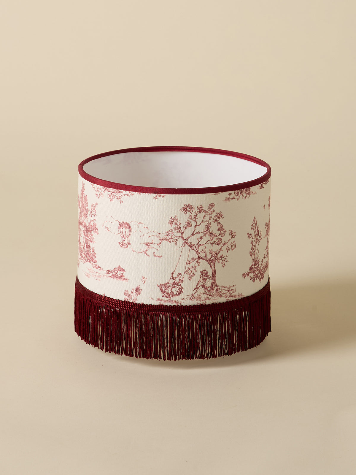 Small fringed lampshade - The Marquise Anniversary Collection