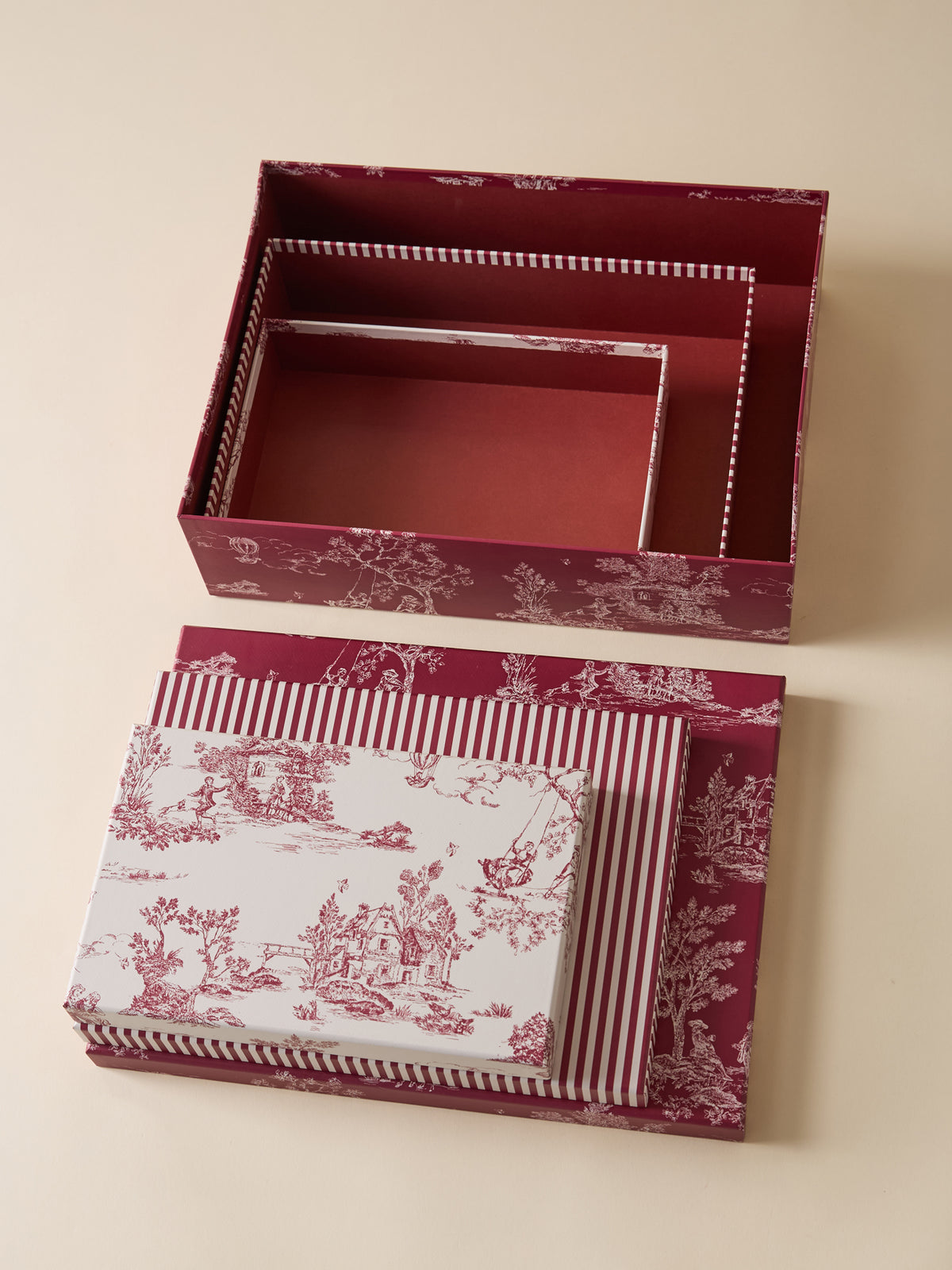 Set of 3 nested boxes - The Marquise Anniversary Collection