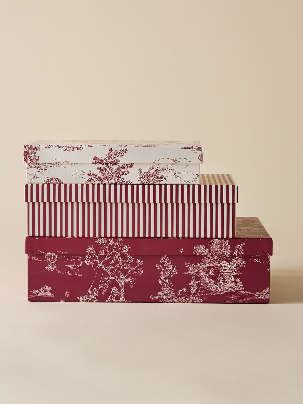 Set of 3 nested boxes - The Marquise Anniversary Collection