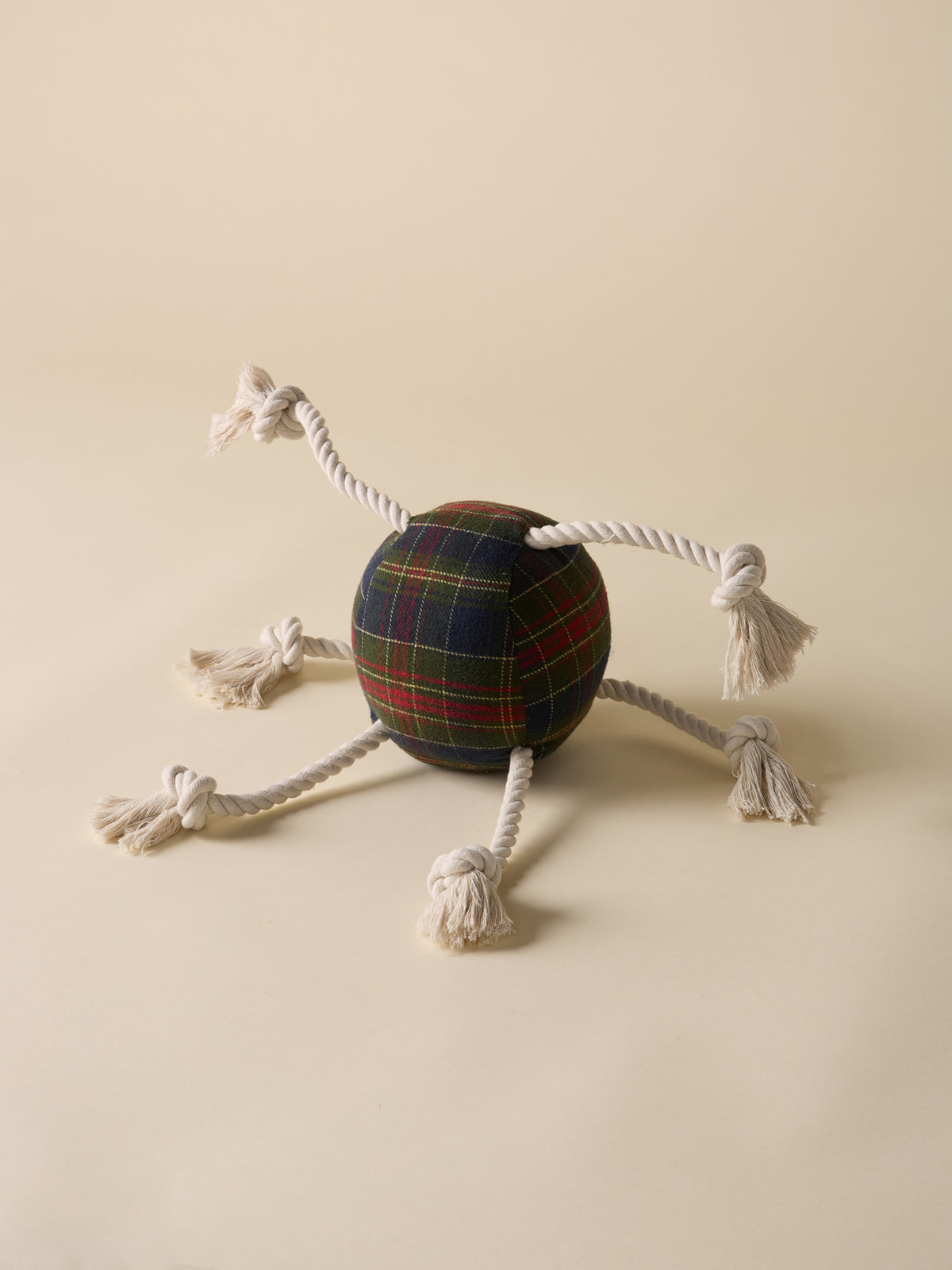 Balle pour chien motif tartan - Collection Fine Truffe
