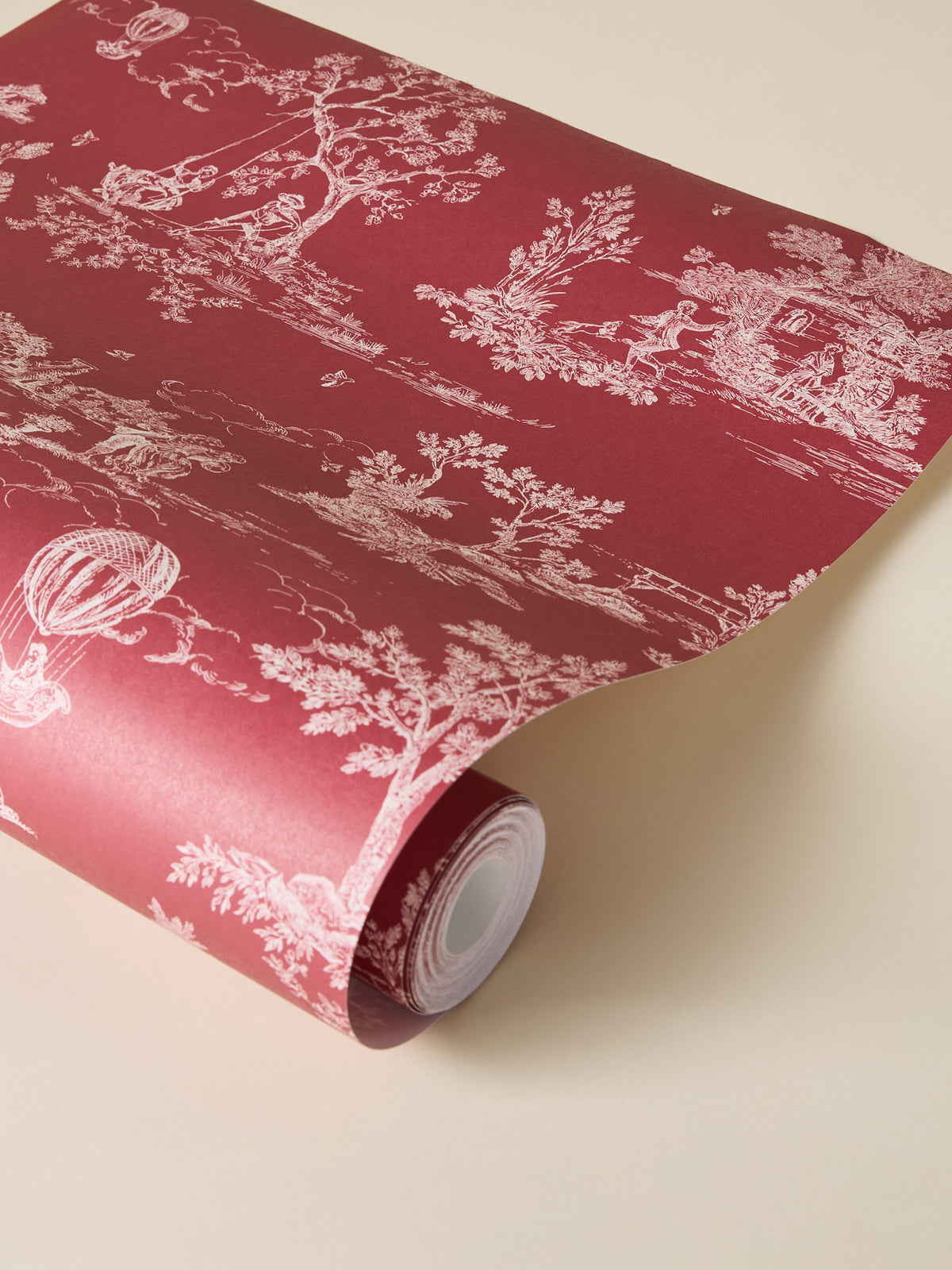 Burgundy wallpaper - The Marquise Anniversary Collection