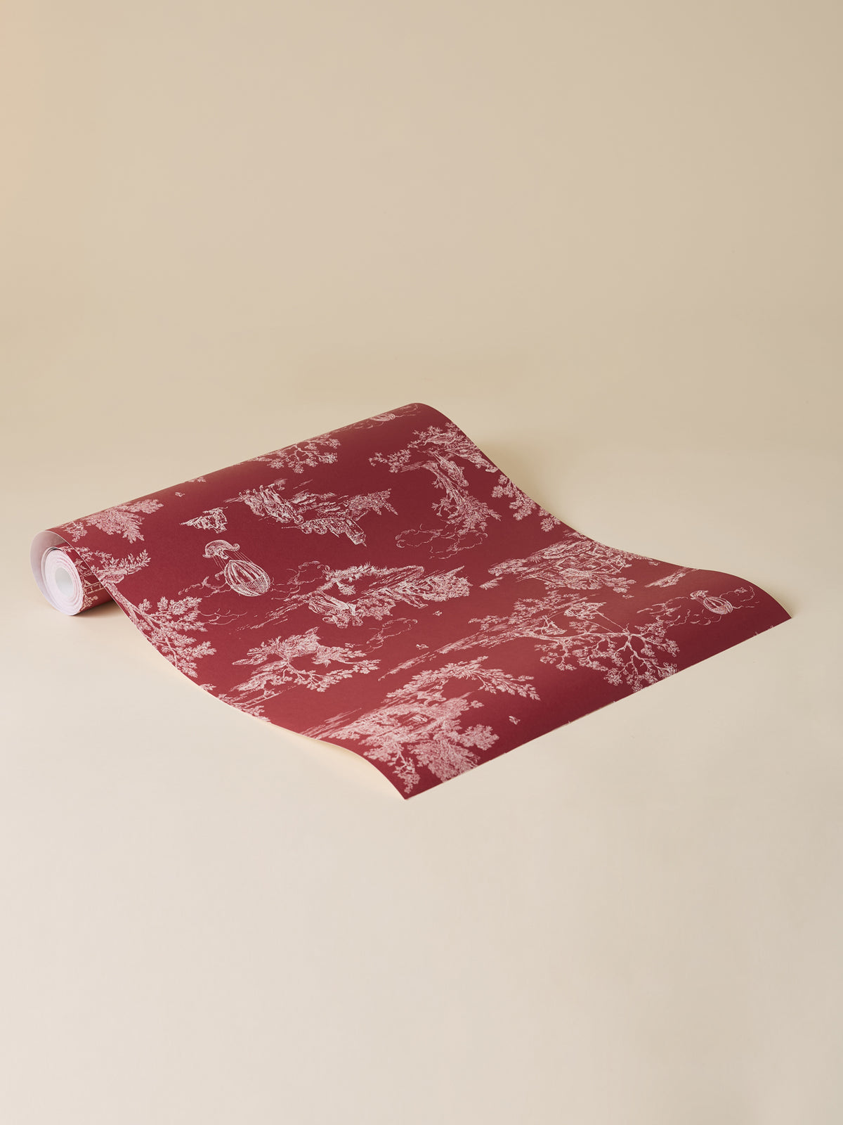 Burgundy wallpaper - The Marquise Anniversary Collection