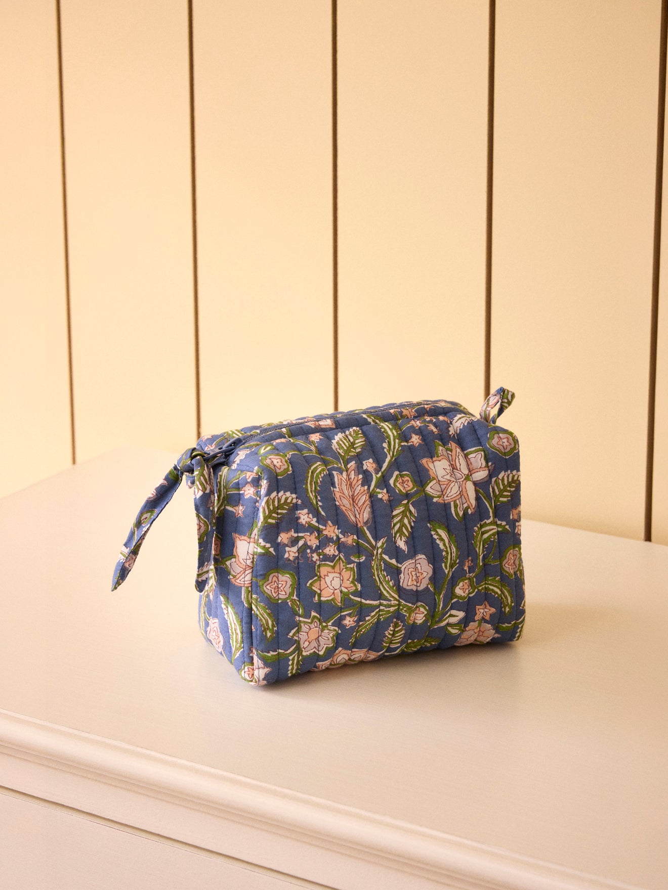 Trousse de toilette imprimé indien Bella