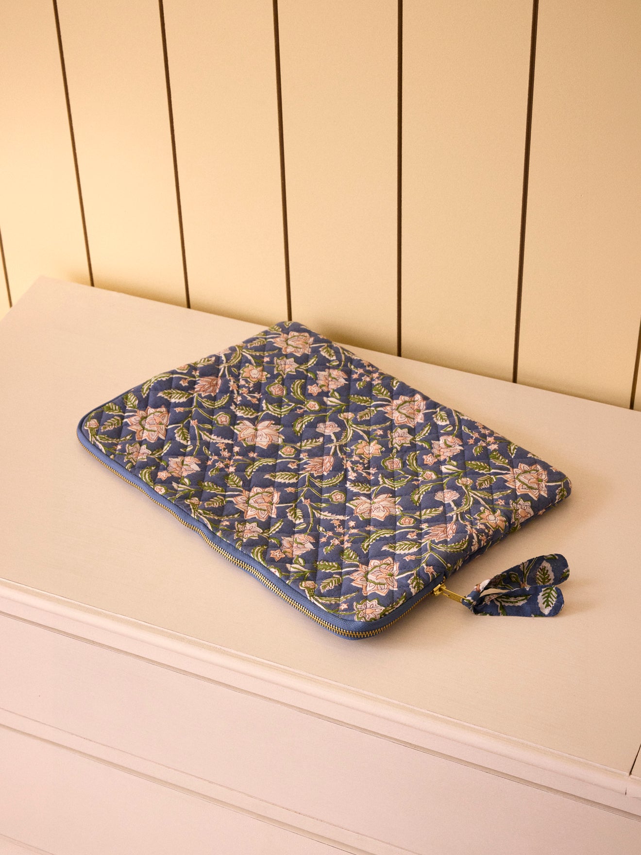 Pochette ordinateur imprimé indien Bella