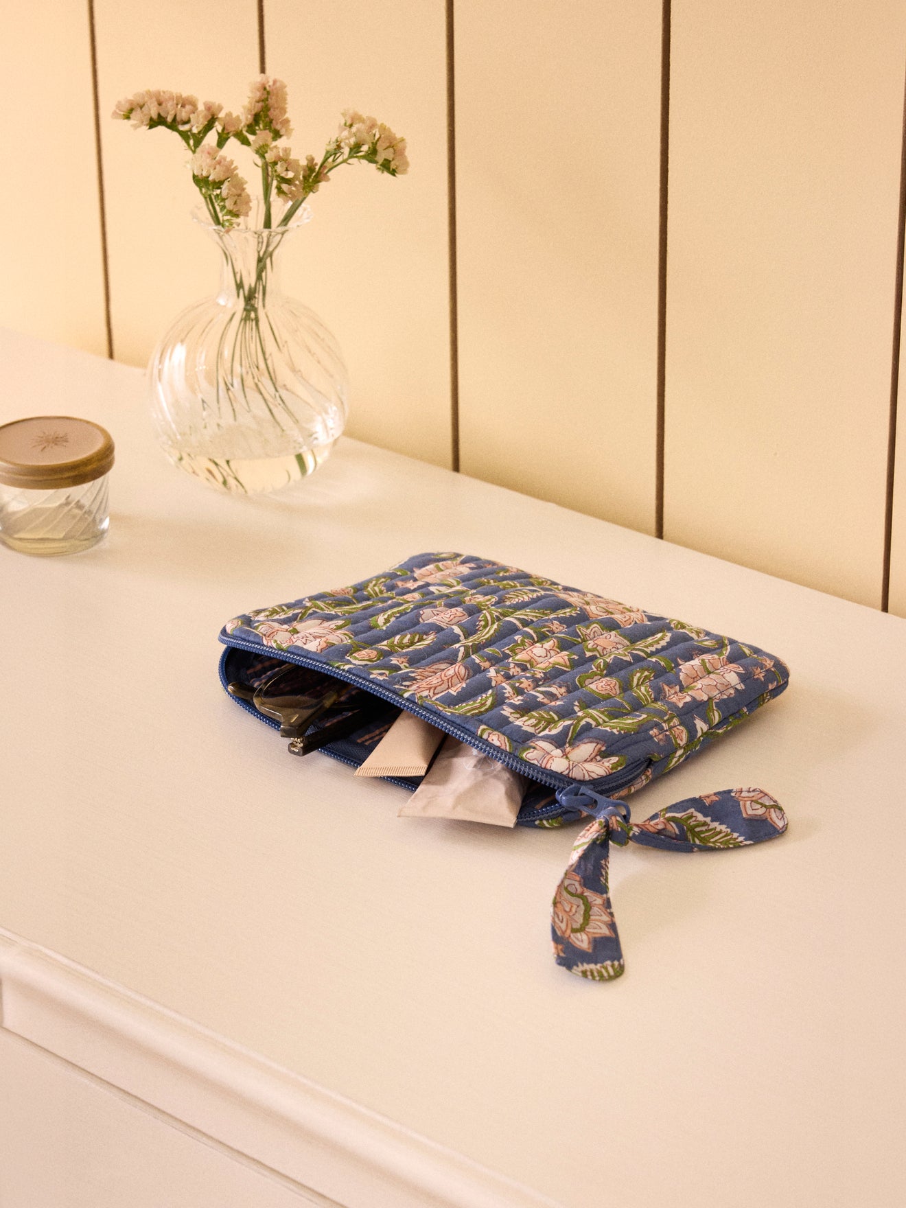 Petite trousse imprimé indien Bella