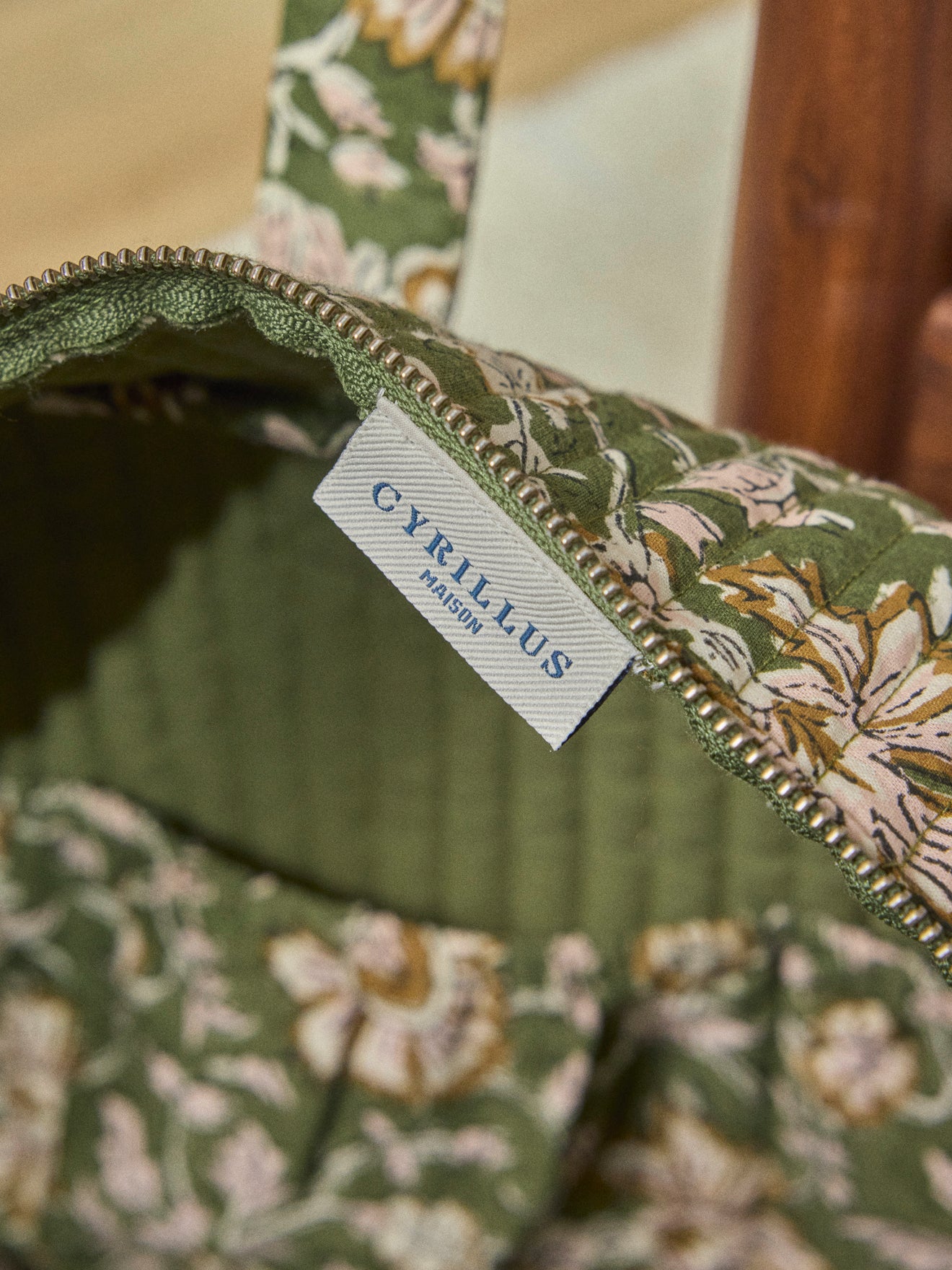 Sac week-end matelassé en tissu indien