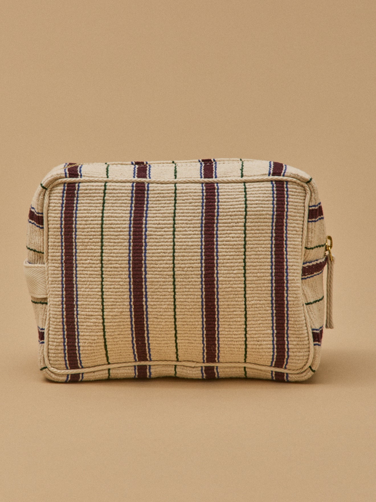 Large striped pouch - Cyrillus x Moismont Collaboration