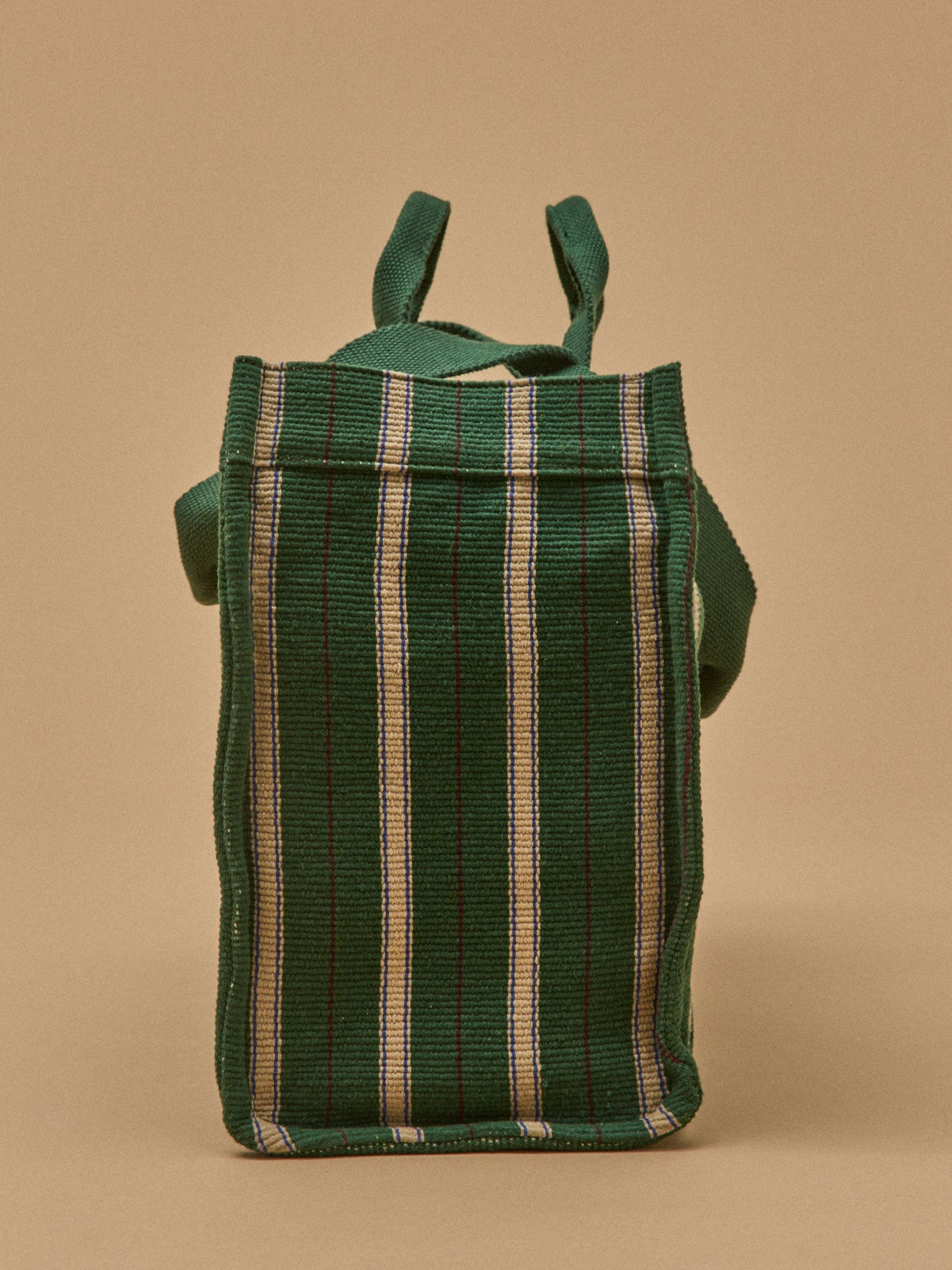 Large striped tote bag - Cyrillus x Moismont Collaboration