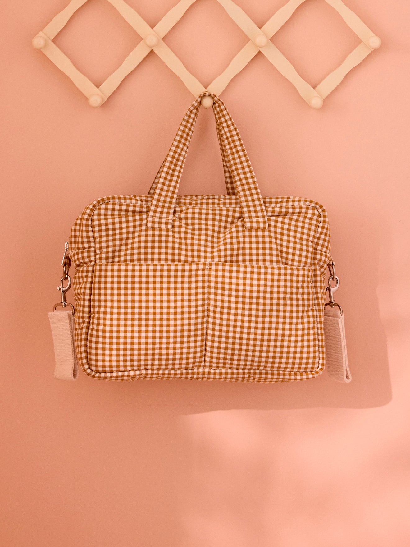 Cheesecloth diaper bag