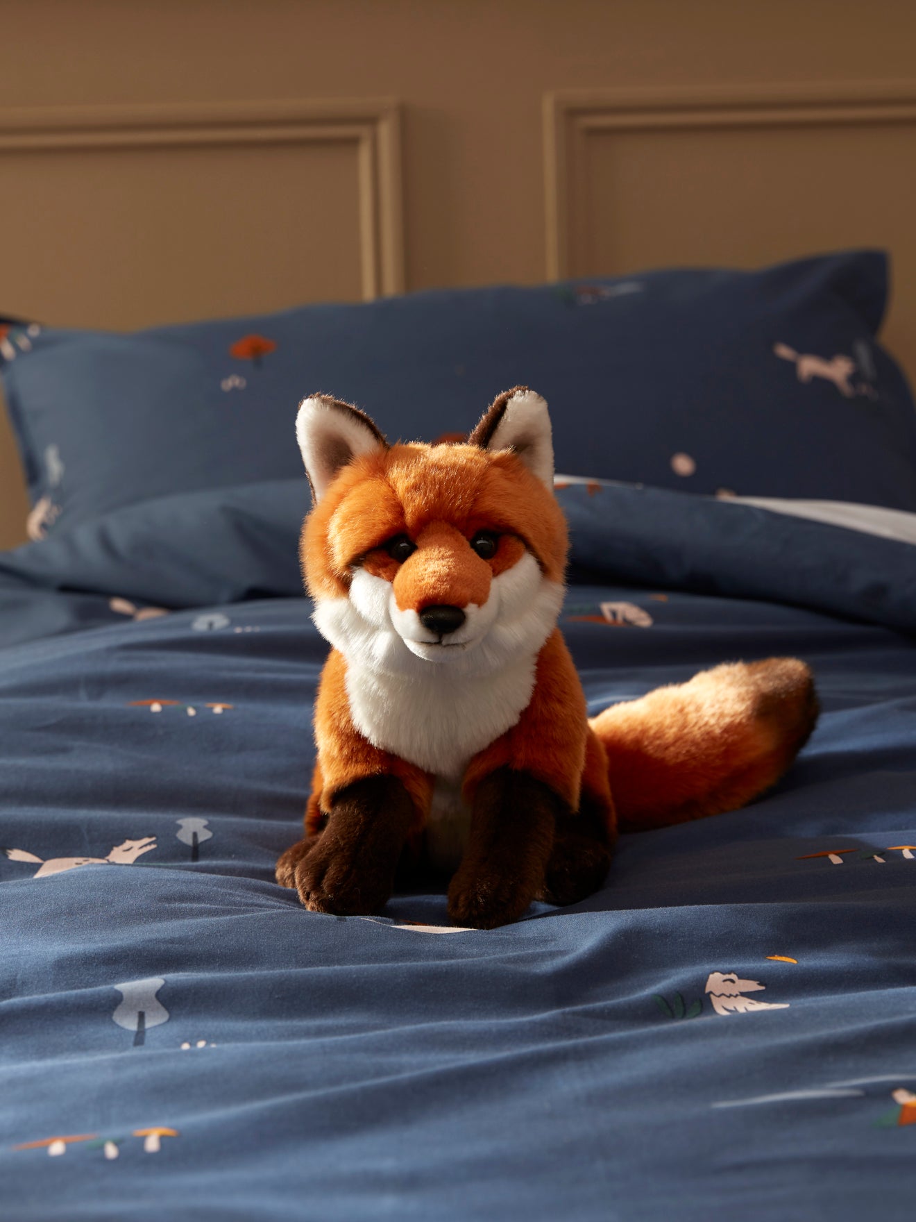 Plush fox toy