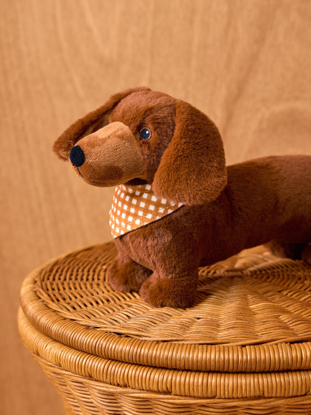Dachshund plush toy