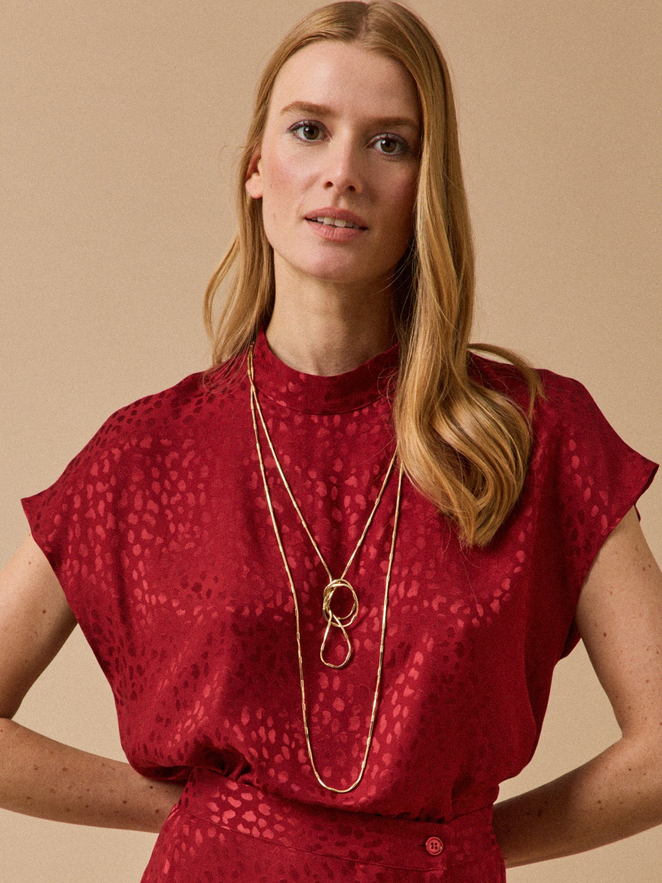 Skive long necklace - Cyrillus x Chic Alors Collection