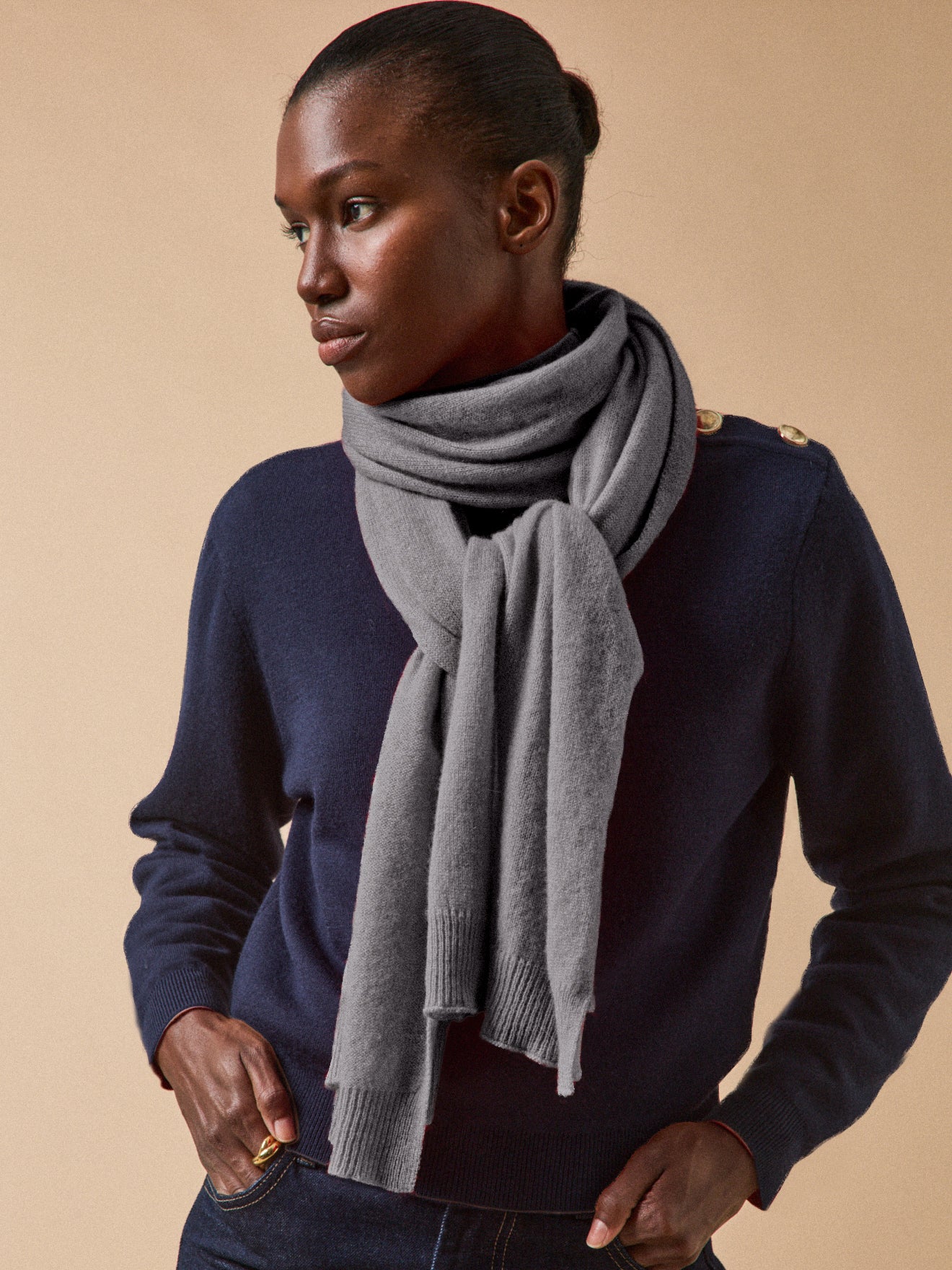 Adult cashmere scarf
